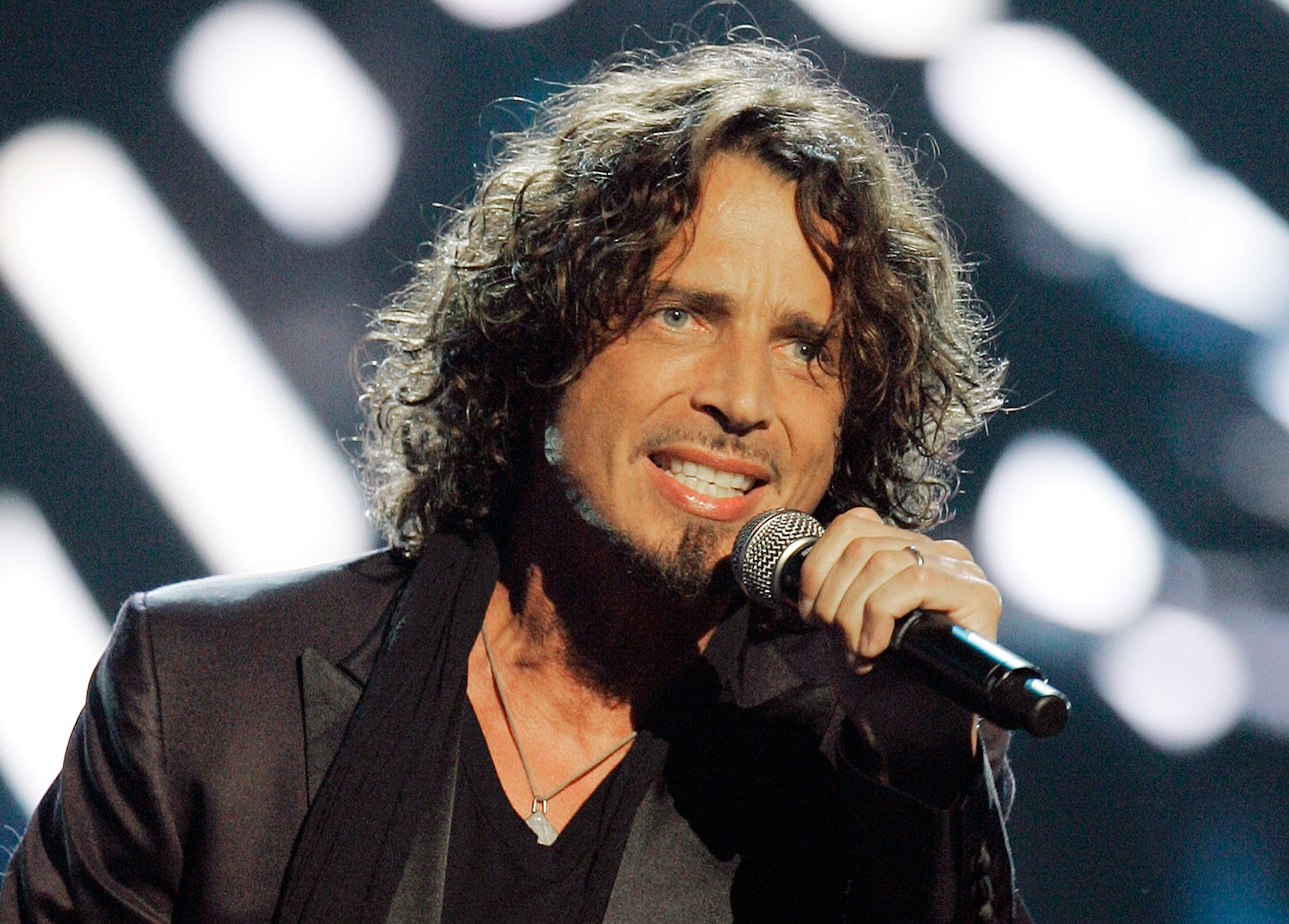 Durante un show en Nueva York en 2008 (AP)