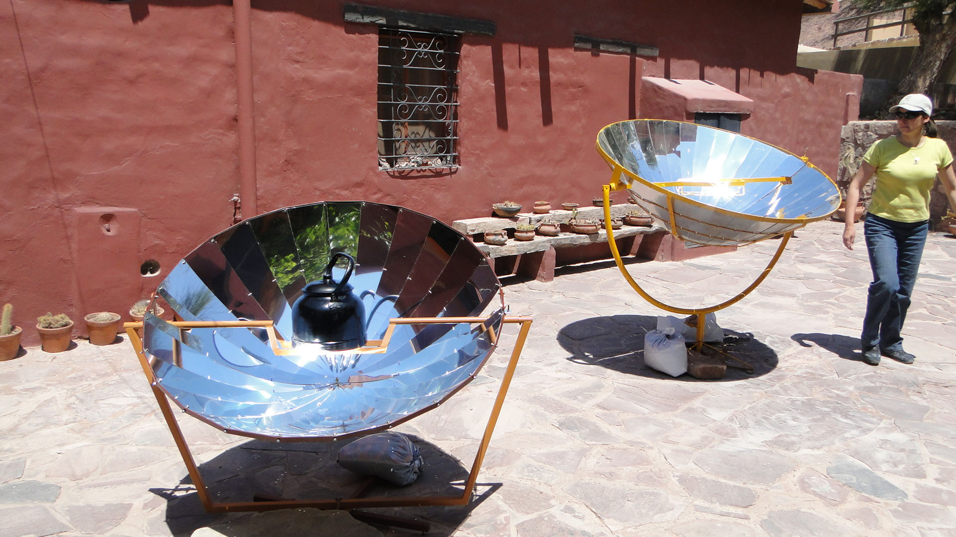 Las cocinas solares en Purmamarca