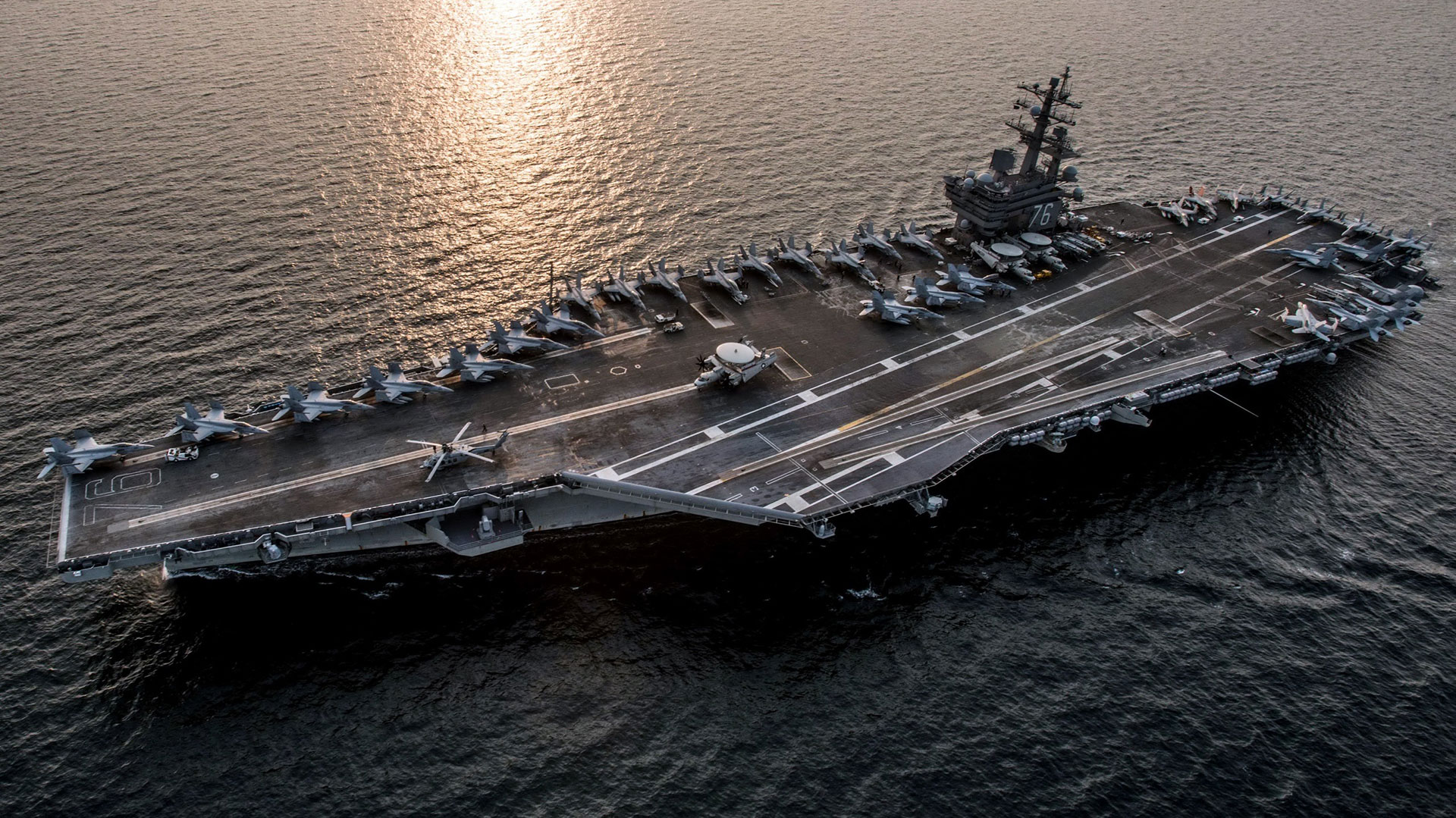 Estados Unidos reforzó recientemente su presencia militar en el Golfo Pérsico, enviando incluso un portaaviones de propulsión nuclear
