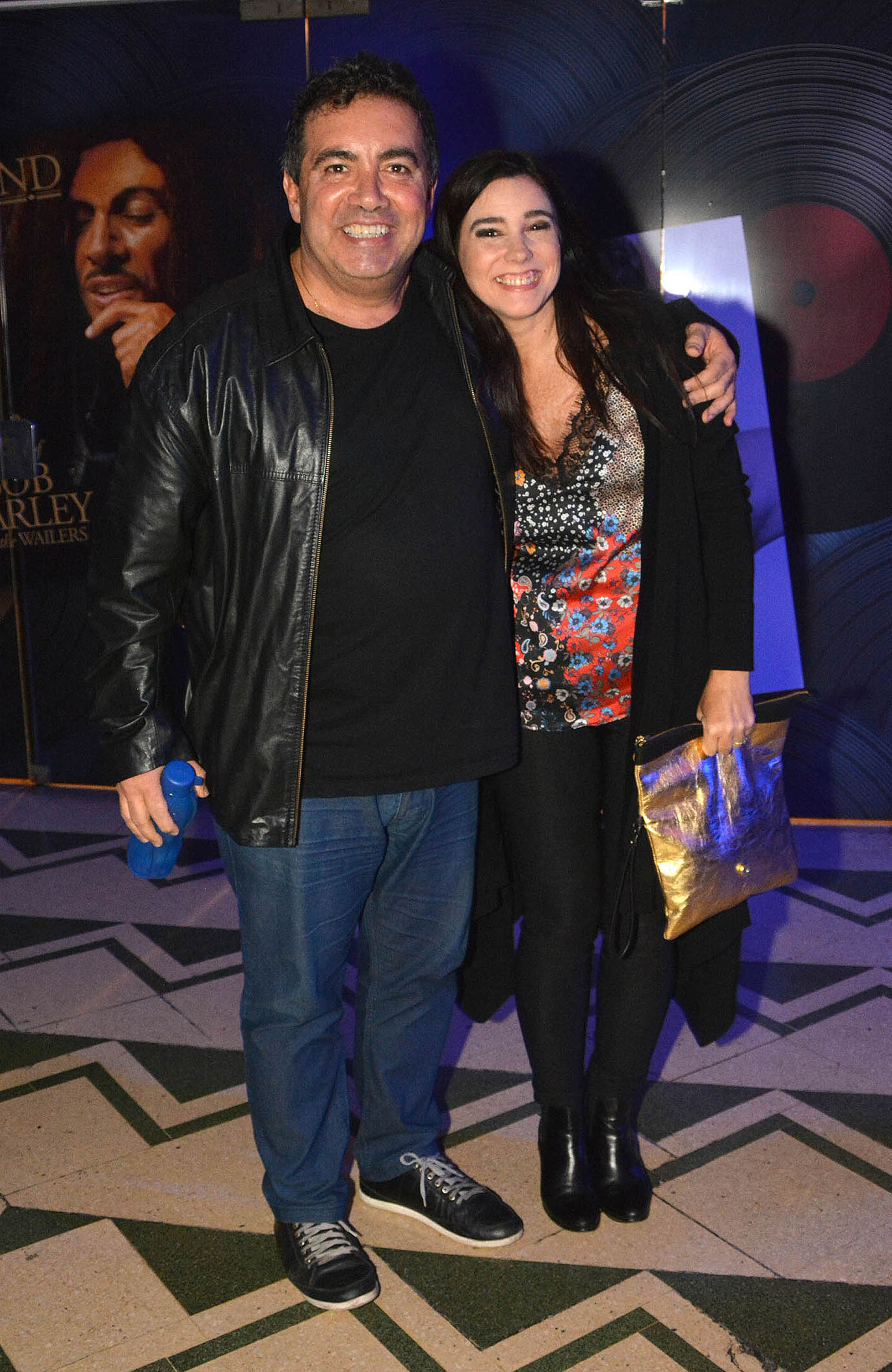 Diego Pérez y su mujer
