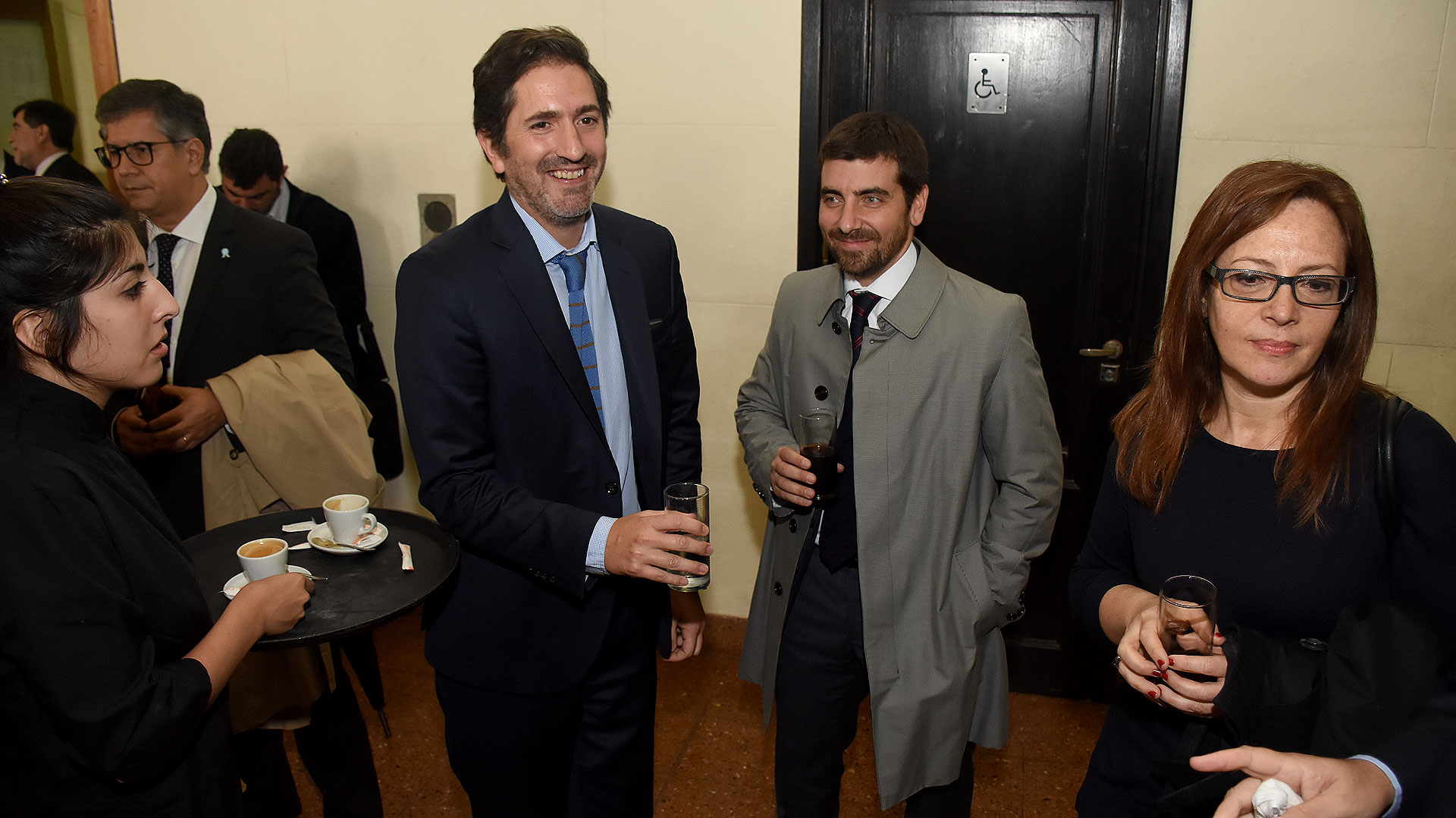 Sebastián Casanello, Nicolás Tosselli y Sabrina Namer