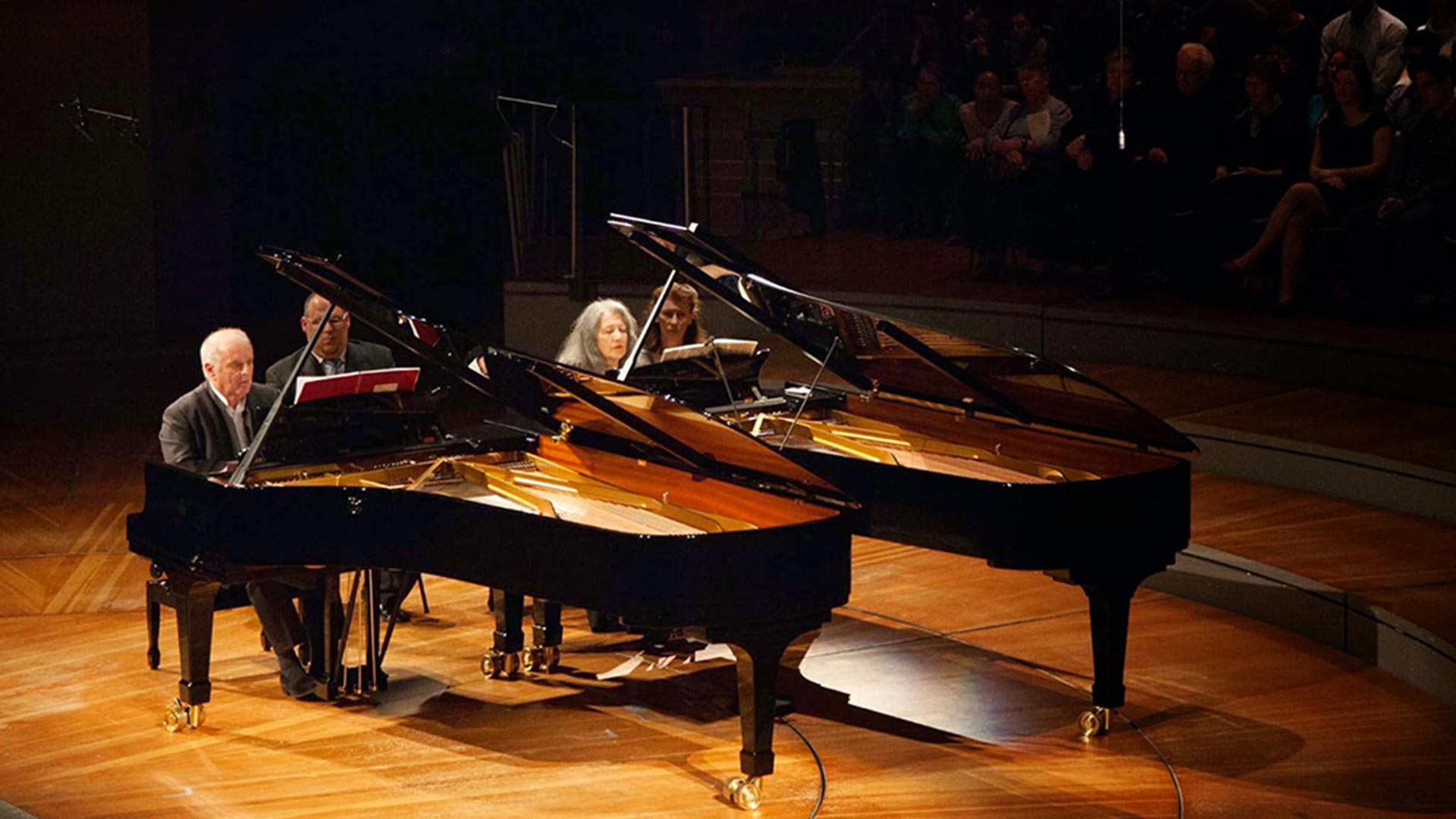 Daniel Barenboim y Martha Argerich