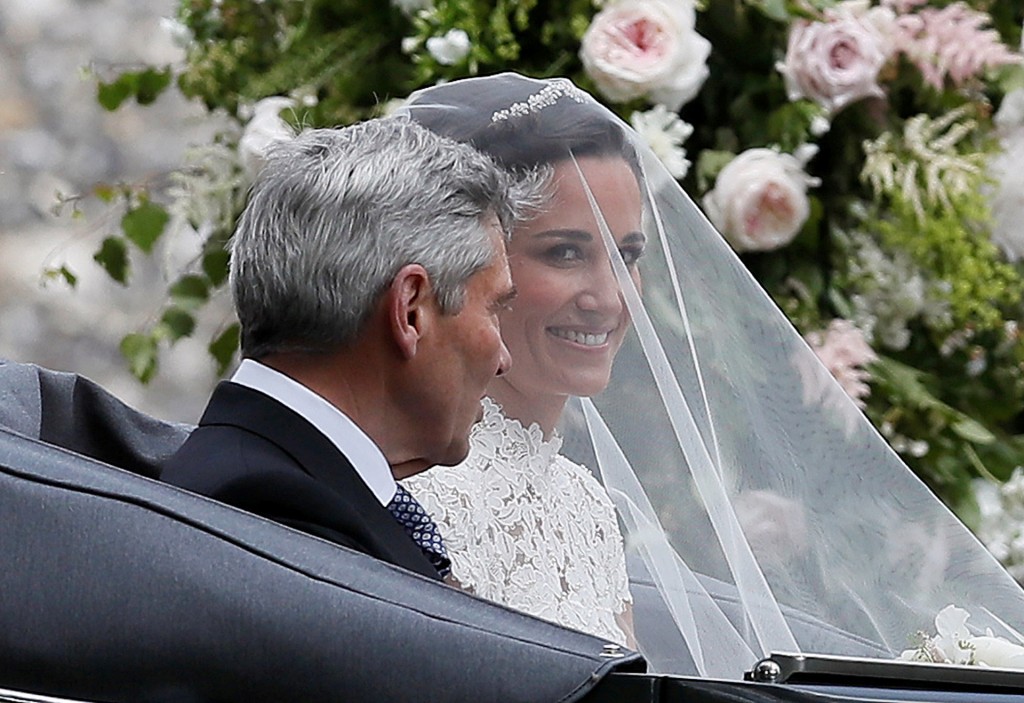 La llegada de Pippa Middleton (Reuters)