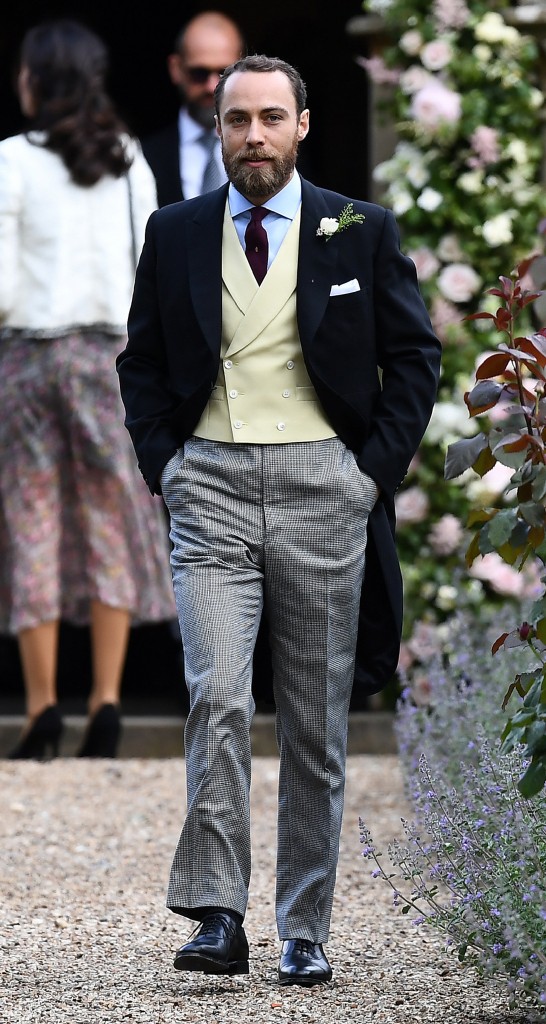 James Middleton, hermano de la novia (Reuters)