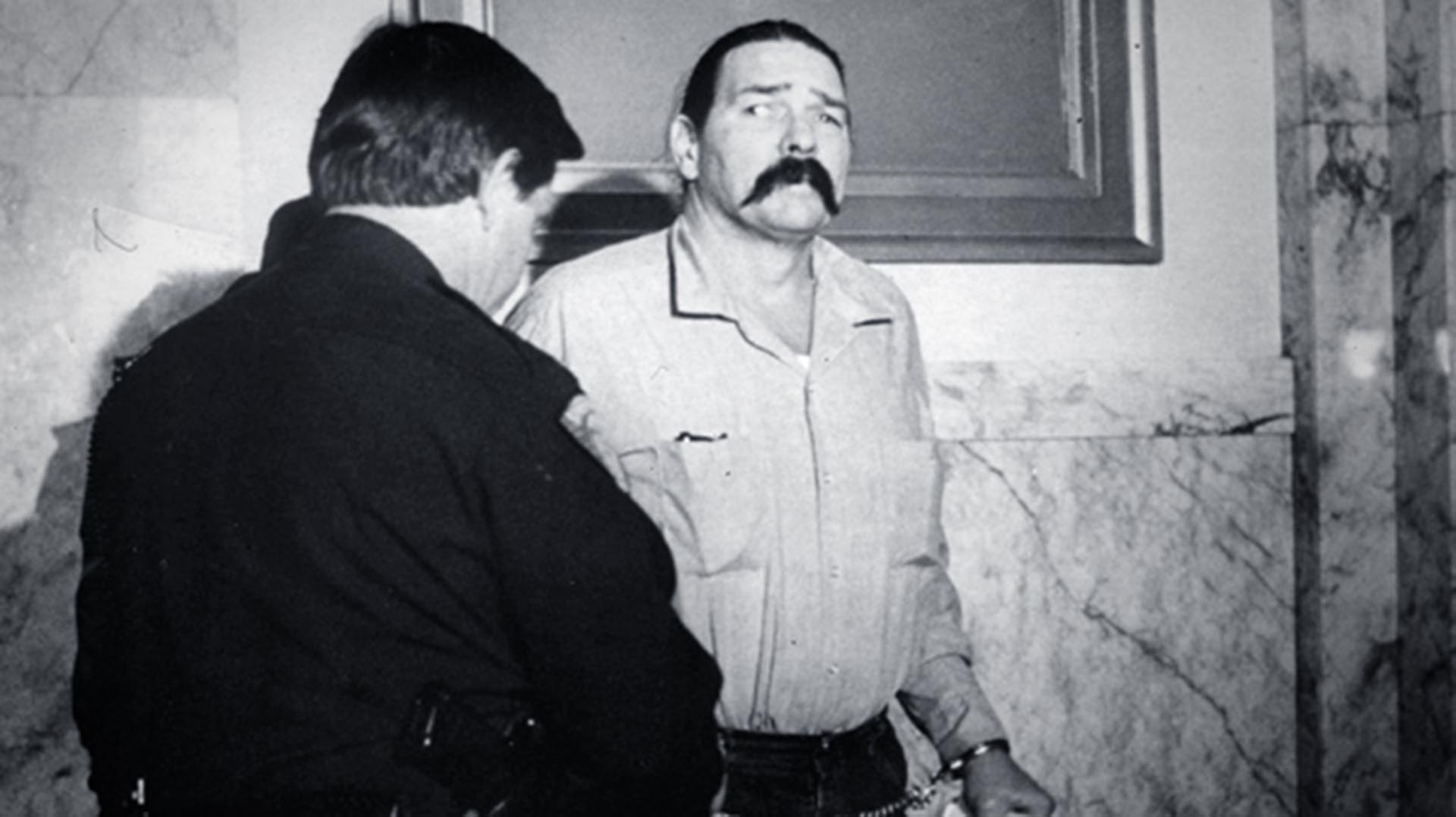 William Ross Brymer, el asesino de Ringo, al ser apresado