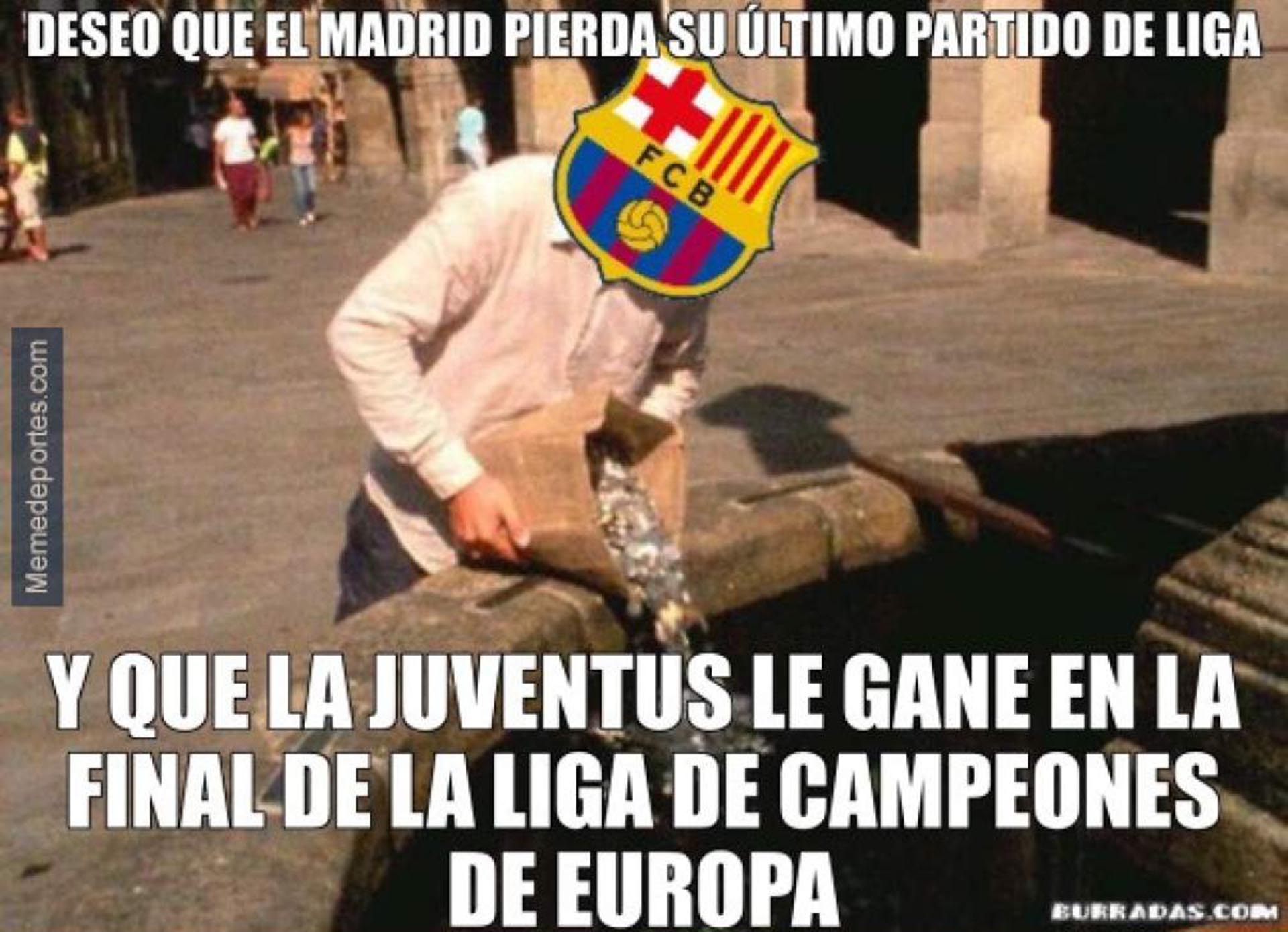 Los Memes De La Inusual Situacin Que Transitan El Barcelona Y El Real Madrid Sobre El Final De La Liga Infobae