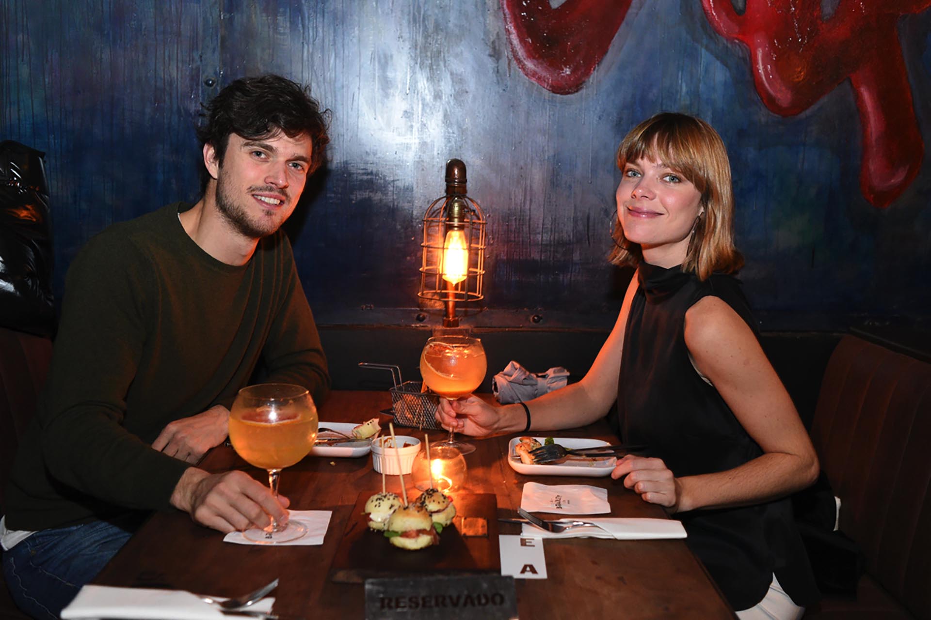 Laura Laprida y su novio Eugenio Levis