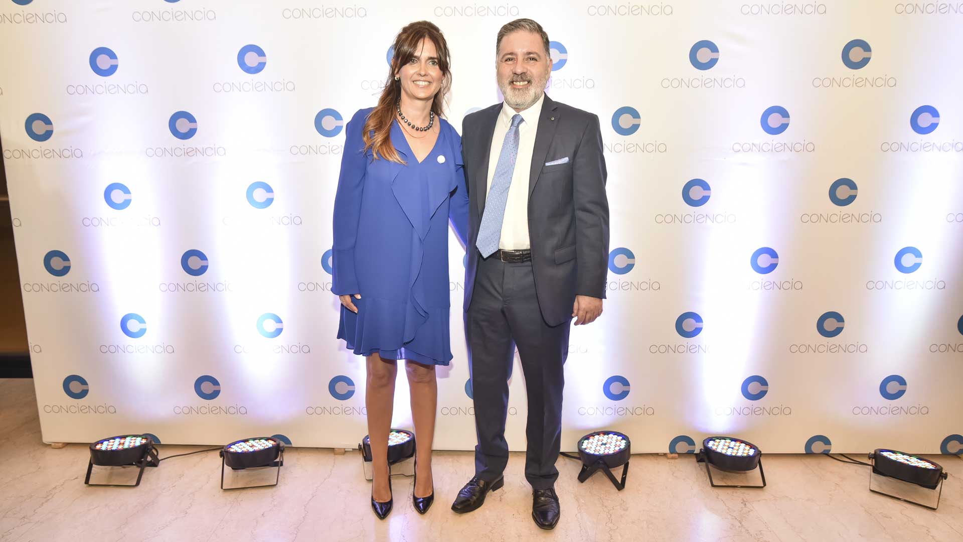 Beby Lacroze y Fabián Doman