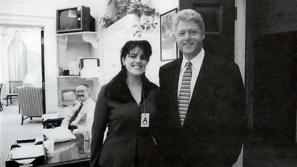 Monica Lewinsky y Bill Clinton