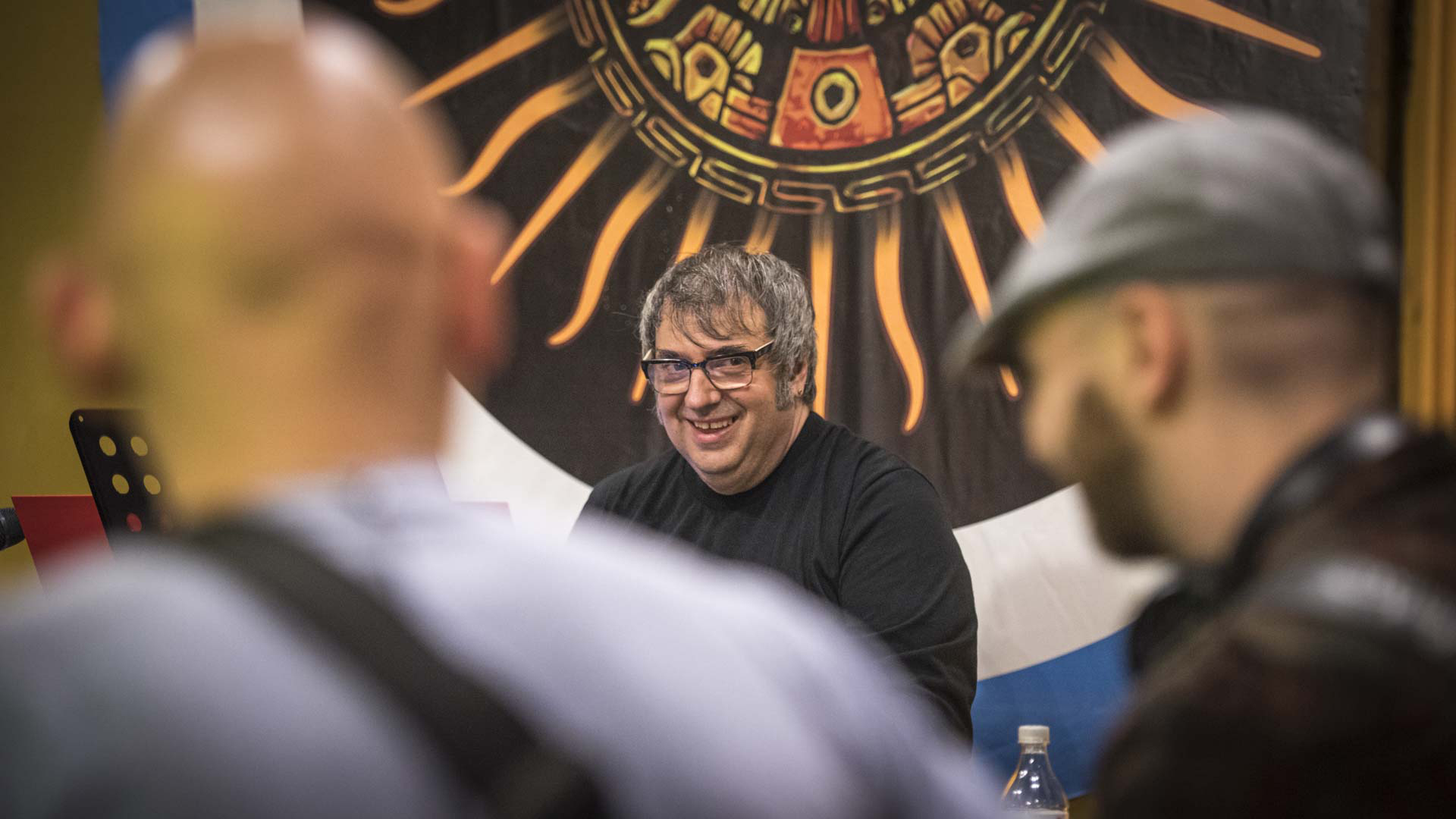 Lito Vitale aconsejo sobre el camino a seguir en la música. Lo fundamental es que se disfrute de lo que uno hace y no del fin monetario (fotografía de Guillermo Llanos)