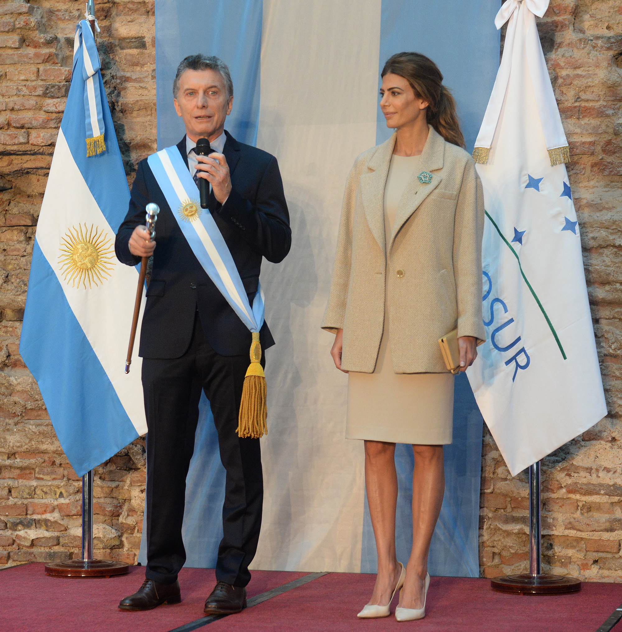 El presidente Macri habló en el Museo Casa Rosada