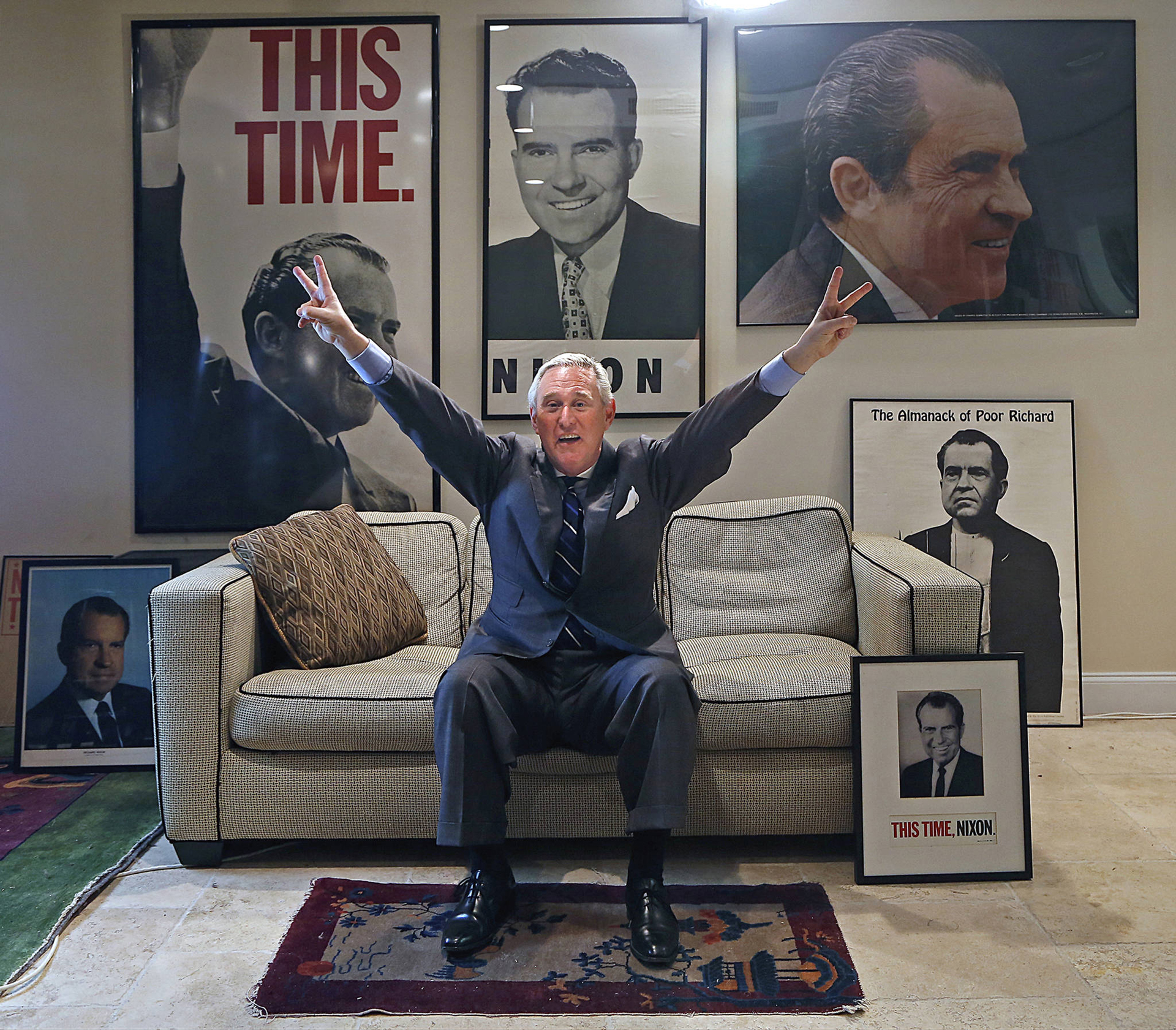 El “Salón de Nixonia”, la memorabilia de Nixon