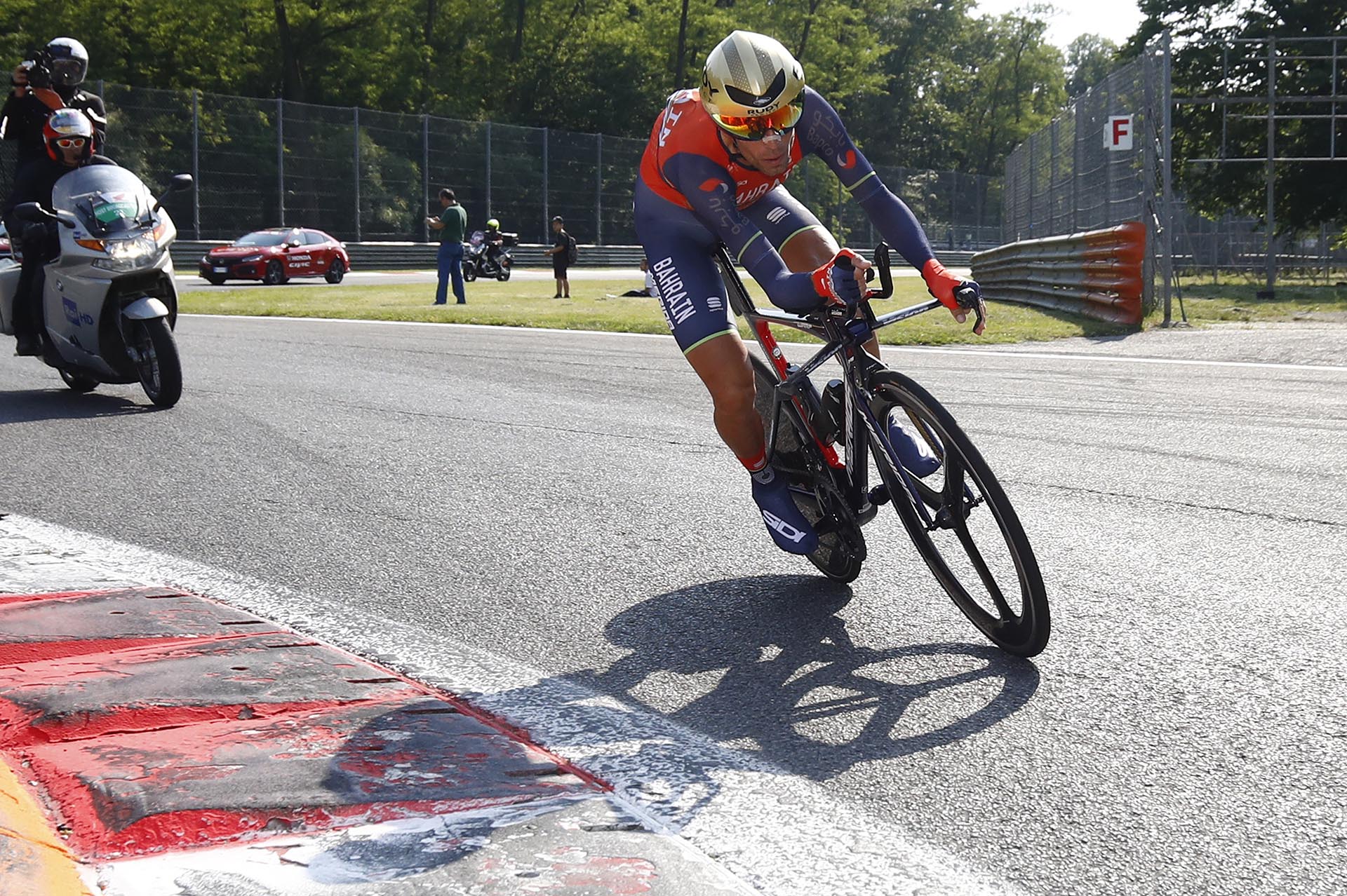 El italiano Merida Vincenzo Nibali