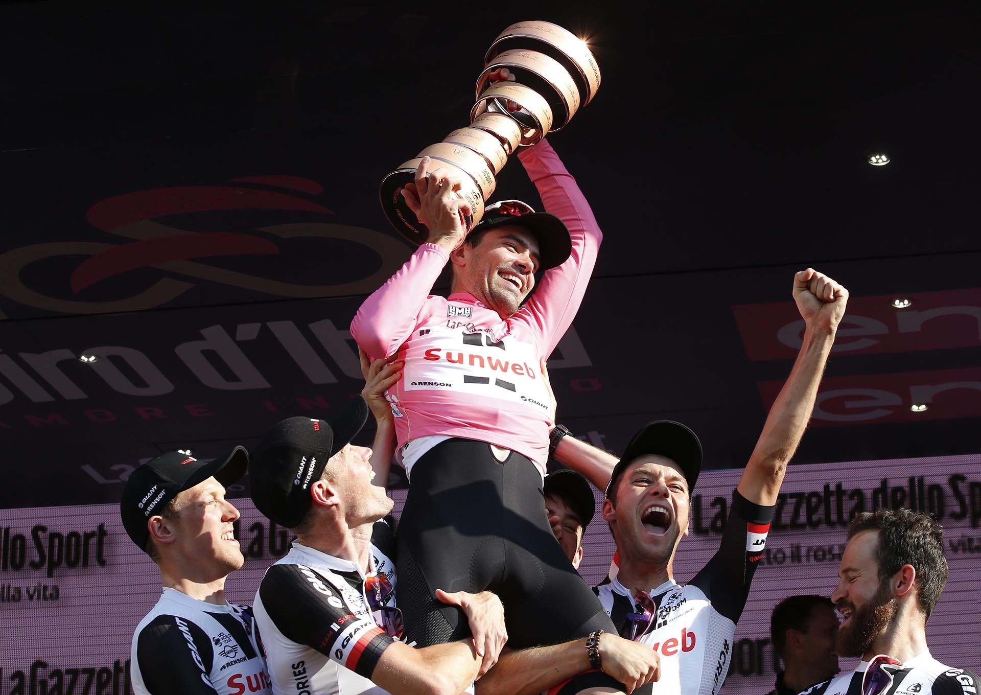 Dumoulin fue tercero en el Mundial Contrarreloj 2014