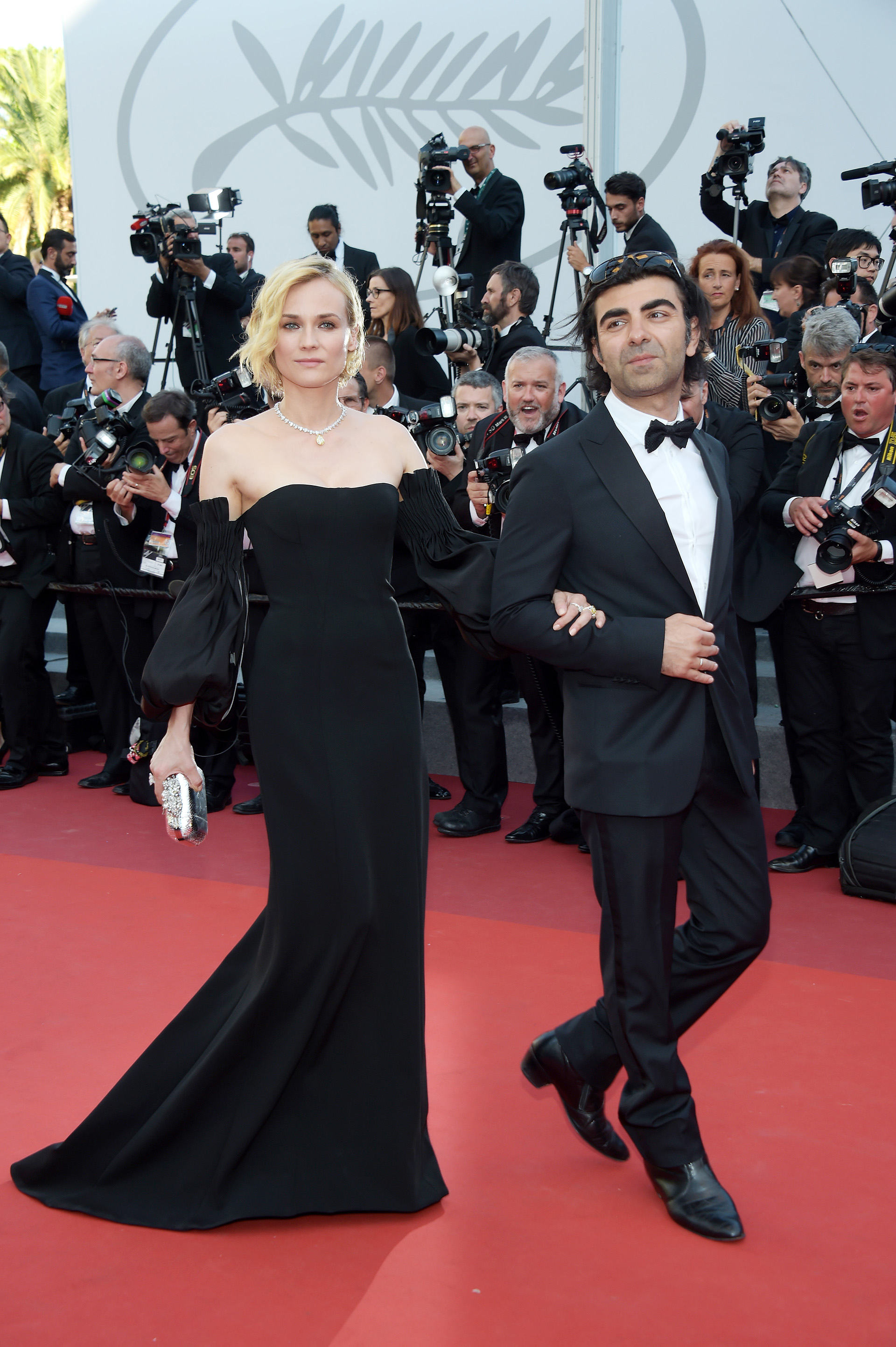 La ganadora como mejor actriz Diane Kruger junto al director Fatih Akin del filme ‘In The Fade”