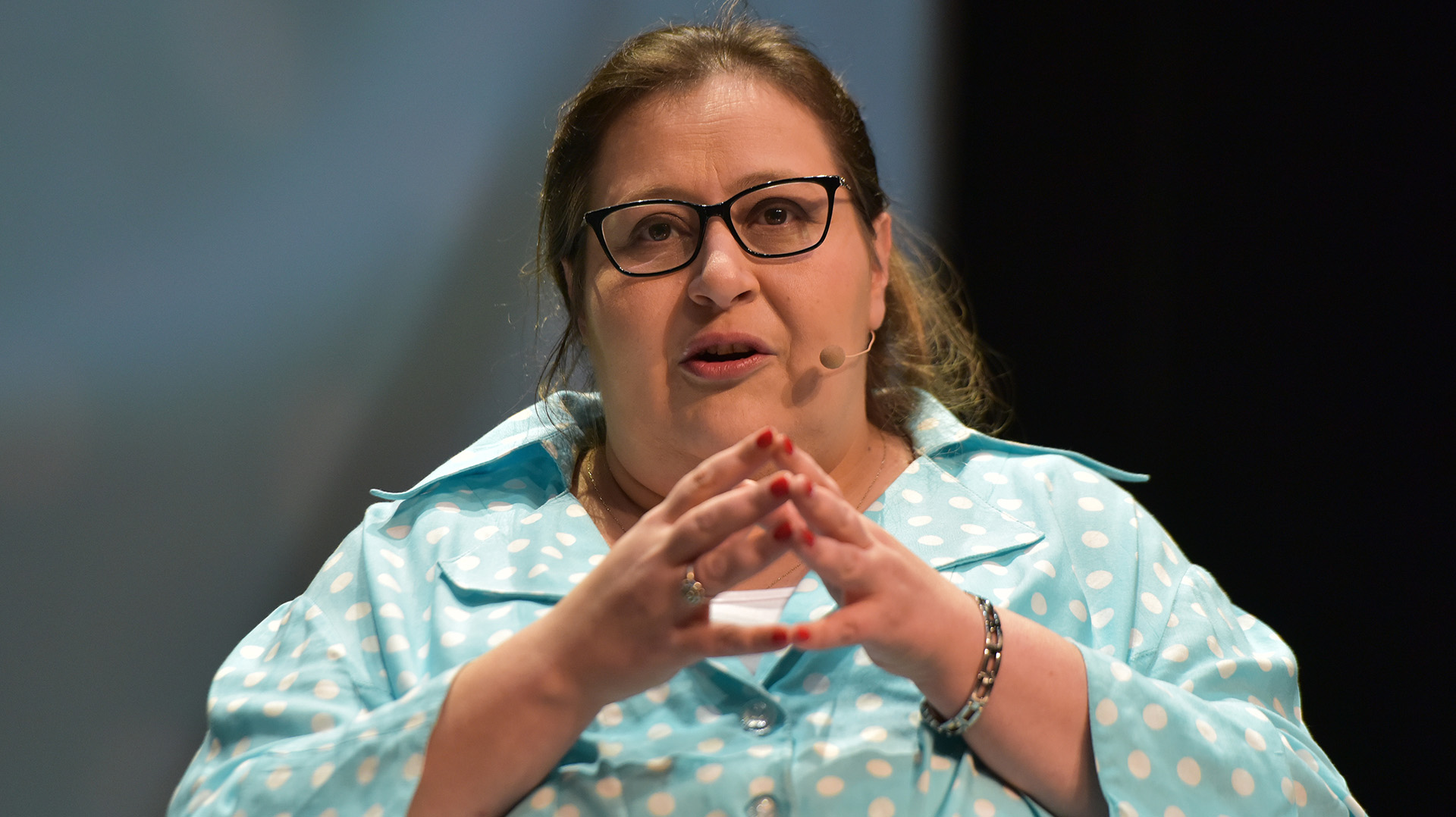 La abogada Graciana Peñafort expuso en el primer panel sobre violencia de género