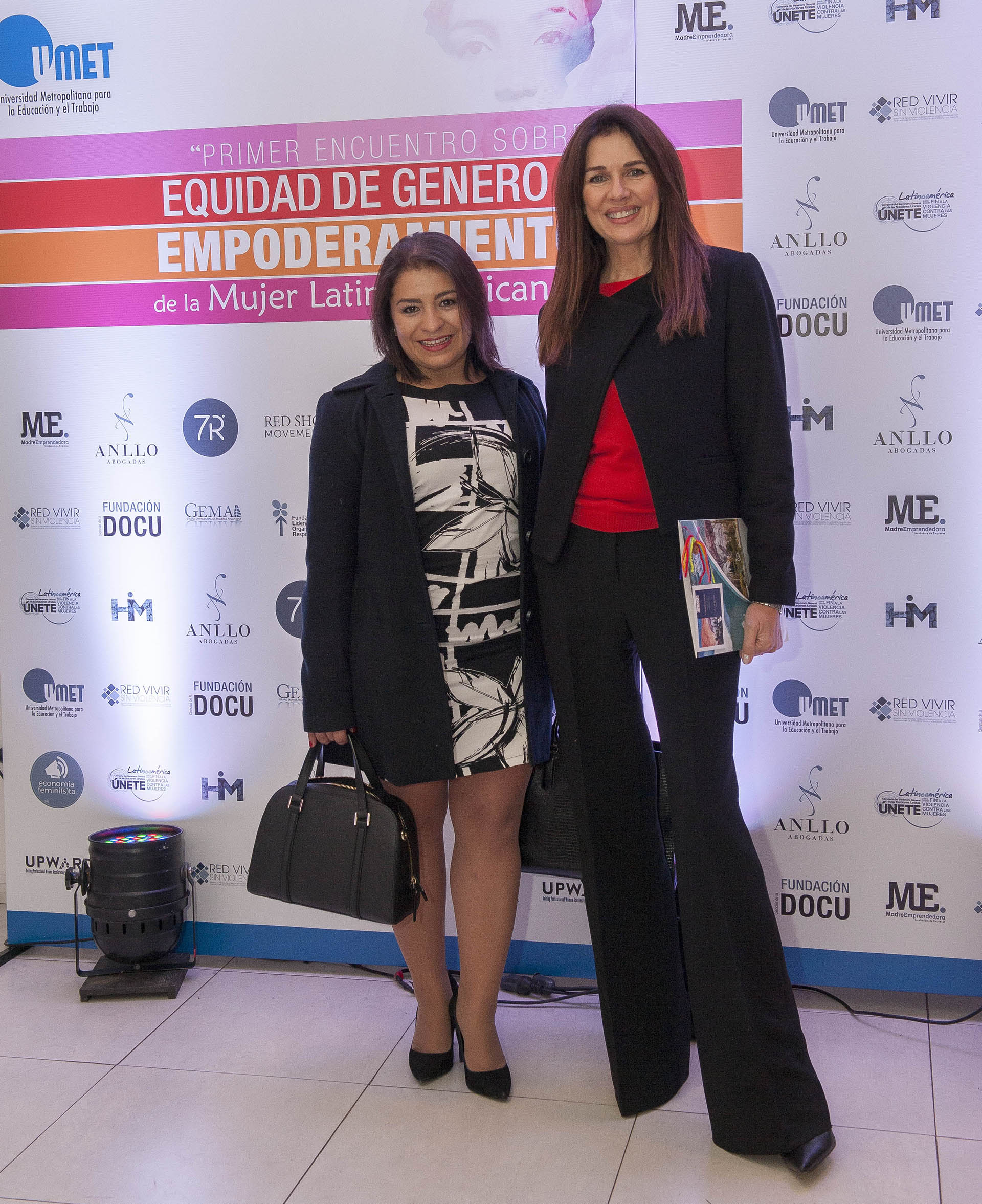 Nadia Sánchez y Andrea Frigerio