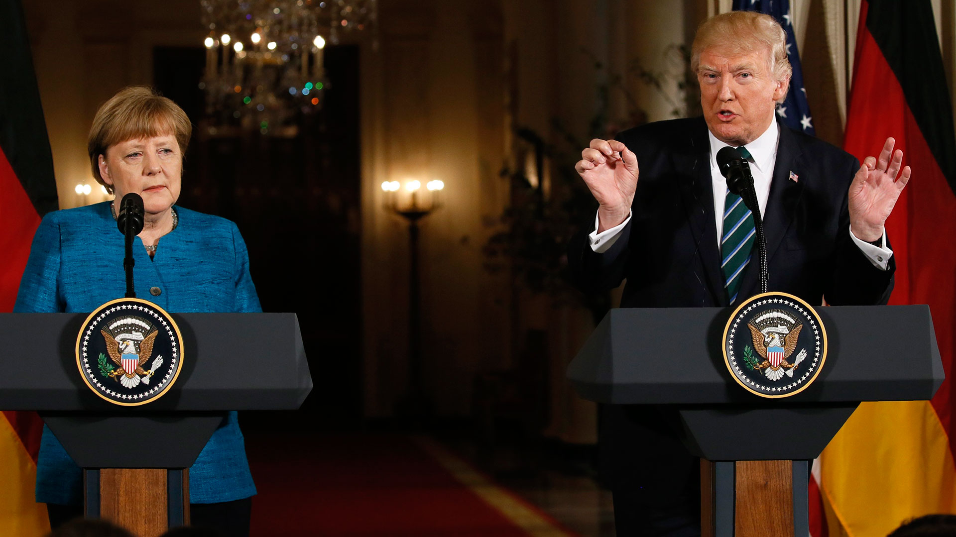 Trump cuestiona a Alemania por una supuesta deuda con la OTAN (Reuters)