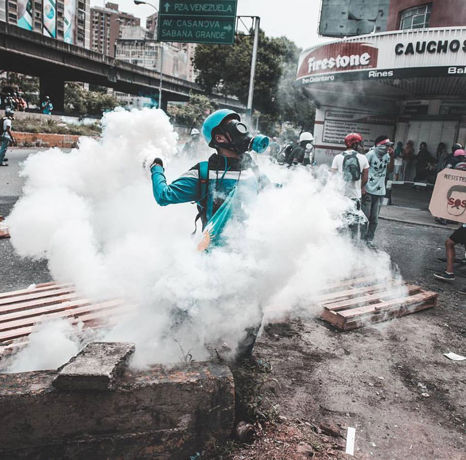 “Rodeado por gas 22M”