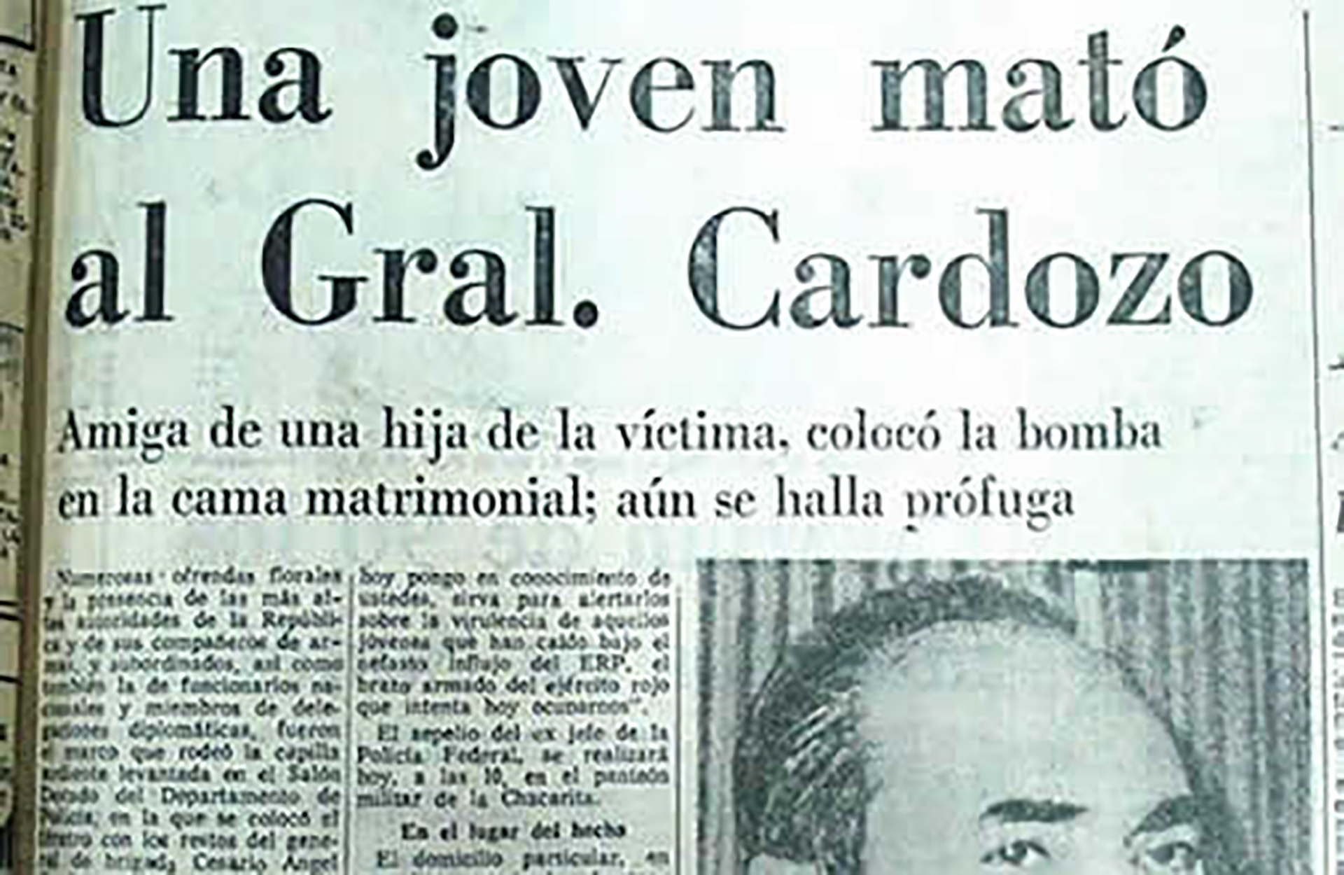 La impactante noticia del atentado en los medios de la época