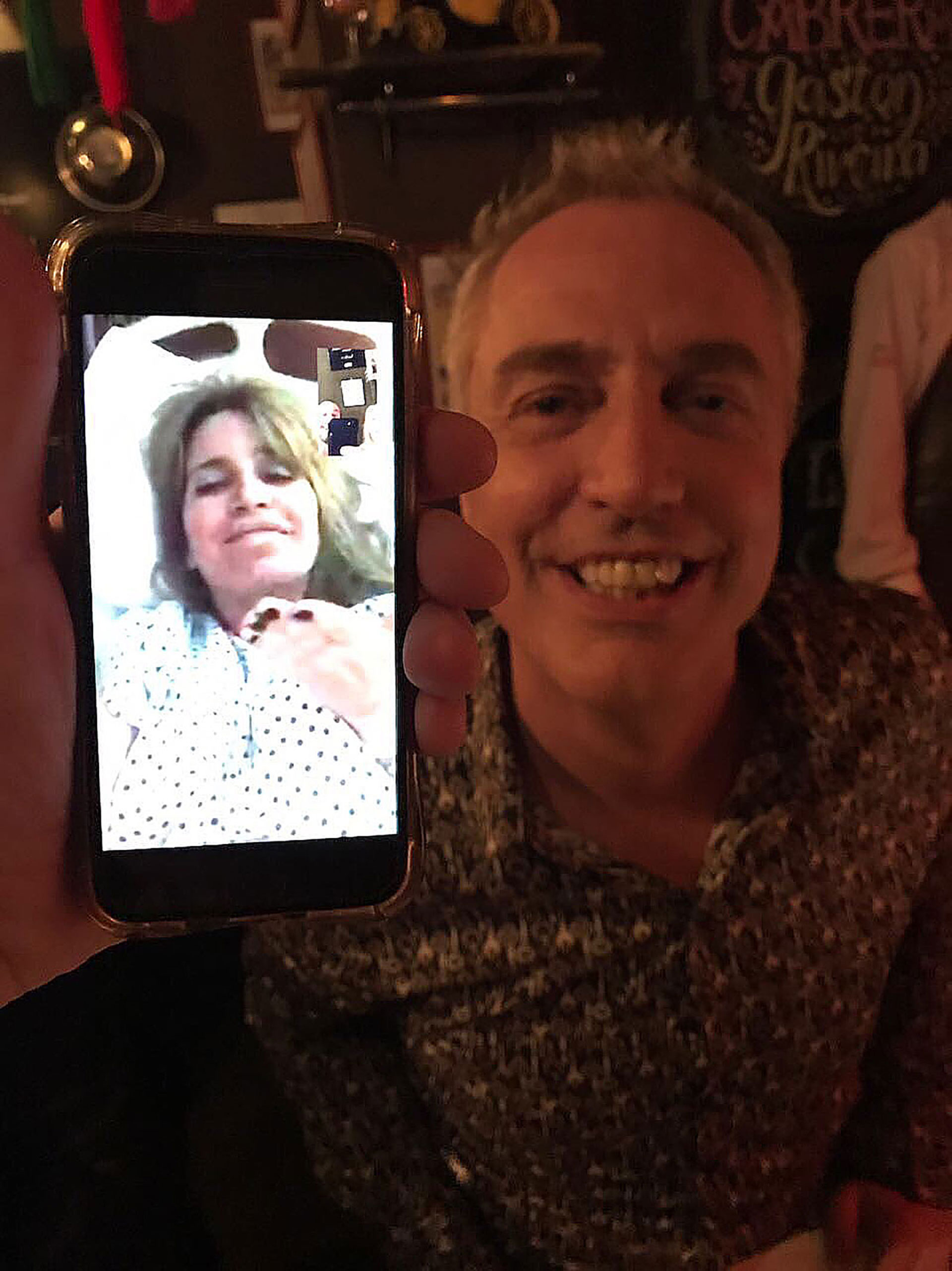 Marley y su videollamada con Florencia Peña