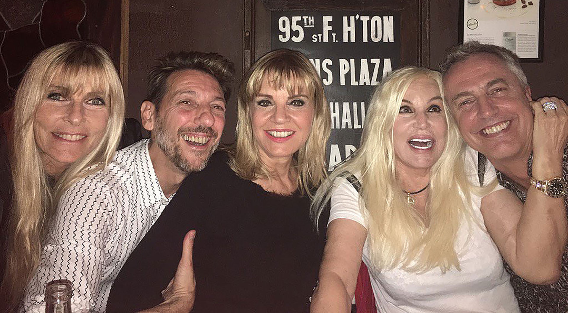 En la cena se comió y se bebió muy bien (fotos: Teleshow e Instagram)