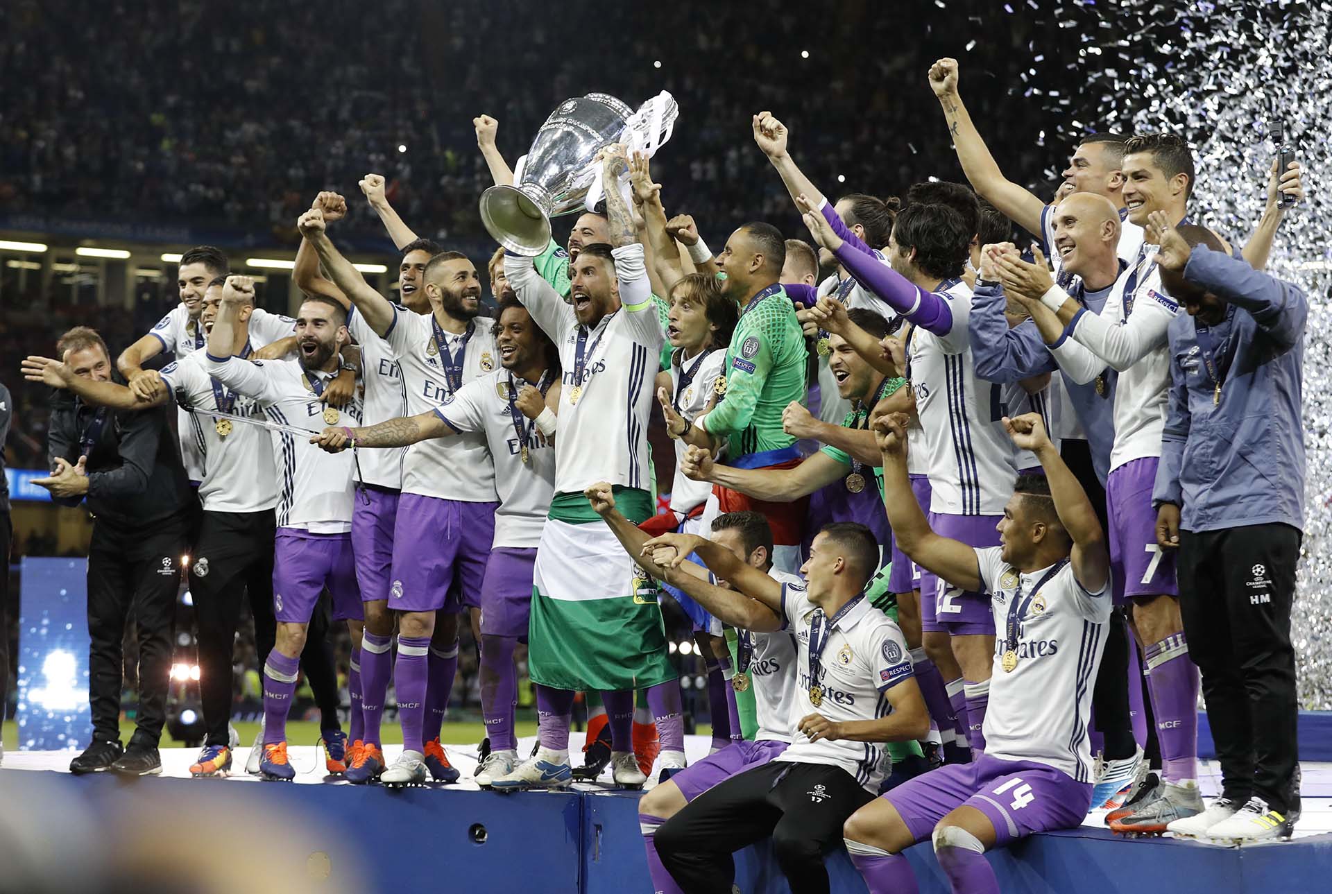 El Real Madrid ganó su tres de las cuatro últimas ediciones de la prestigiosa Champions League (Reuters)