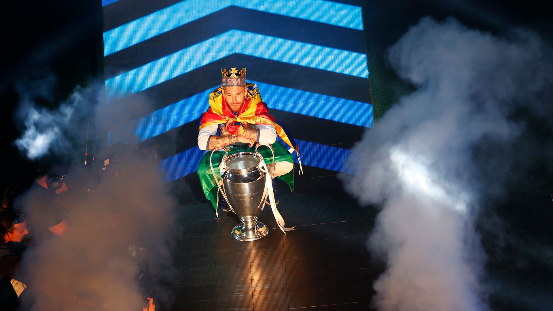 Sergio Ramos es uno de los máximos ídolos del plantel