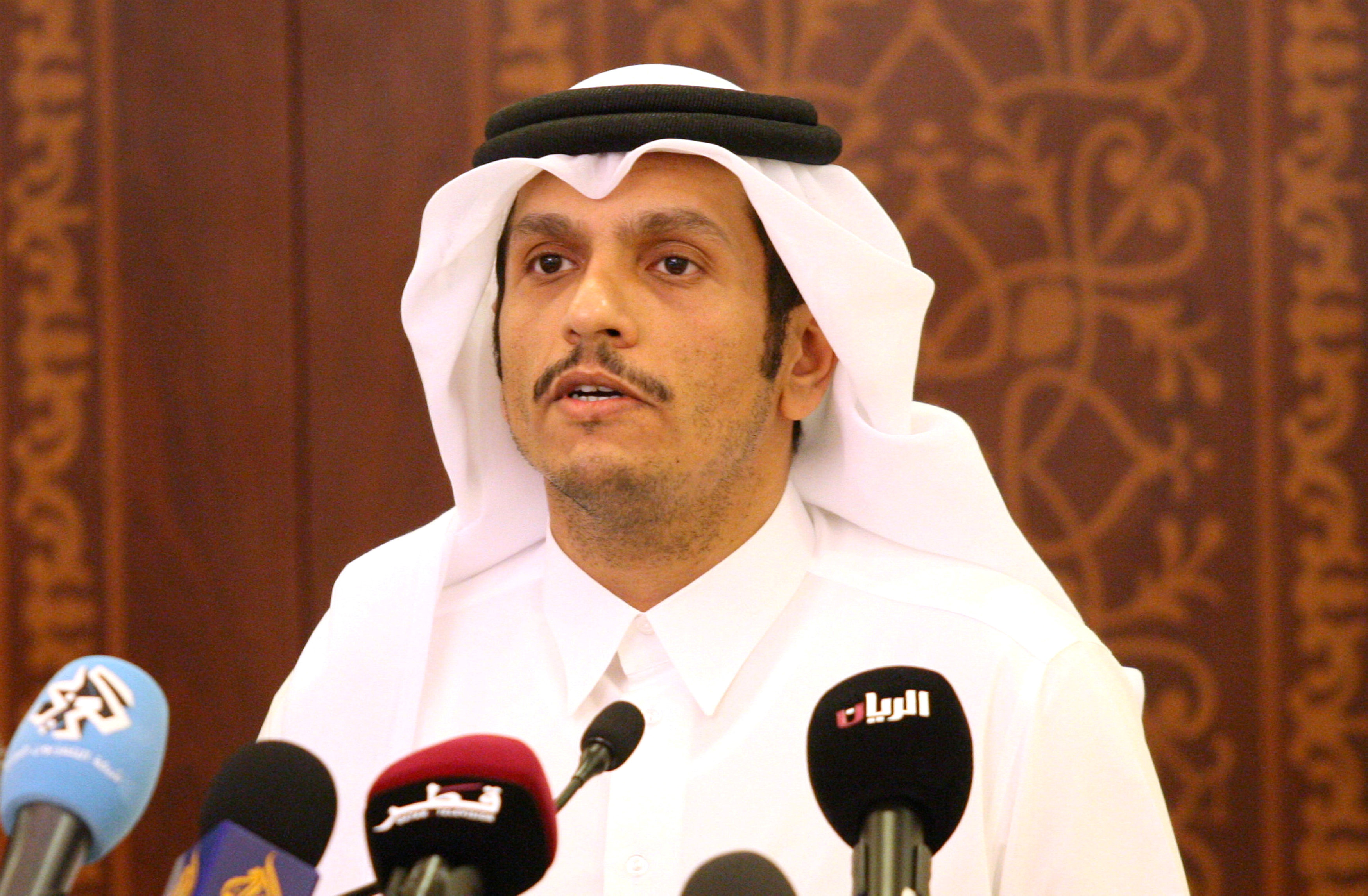 El canciller qatarí Mohammed bin Abdulrahman al-Thani (Reuters)