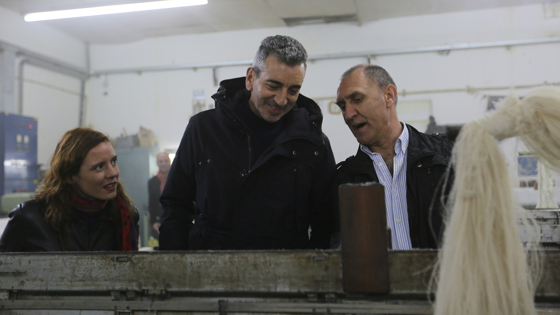 Florencio Randazzo empezó su campaña con recorridos en pymes y plantas fabriles.