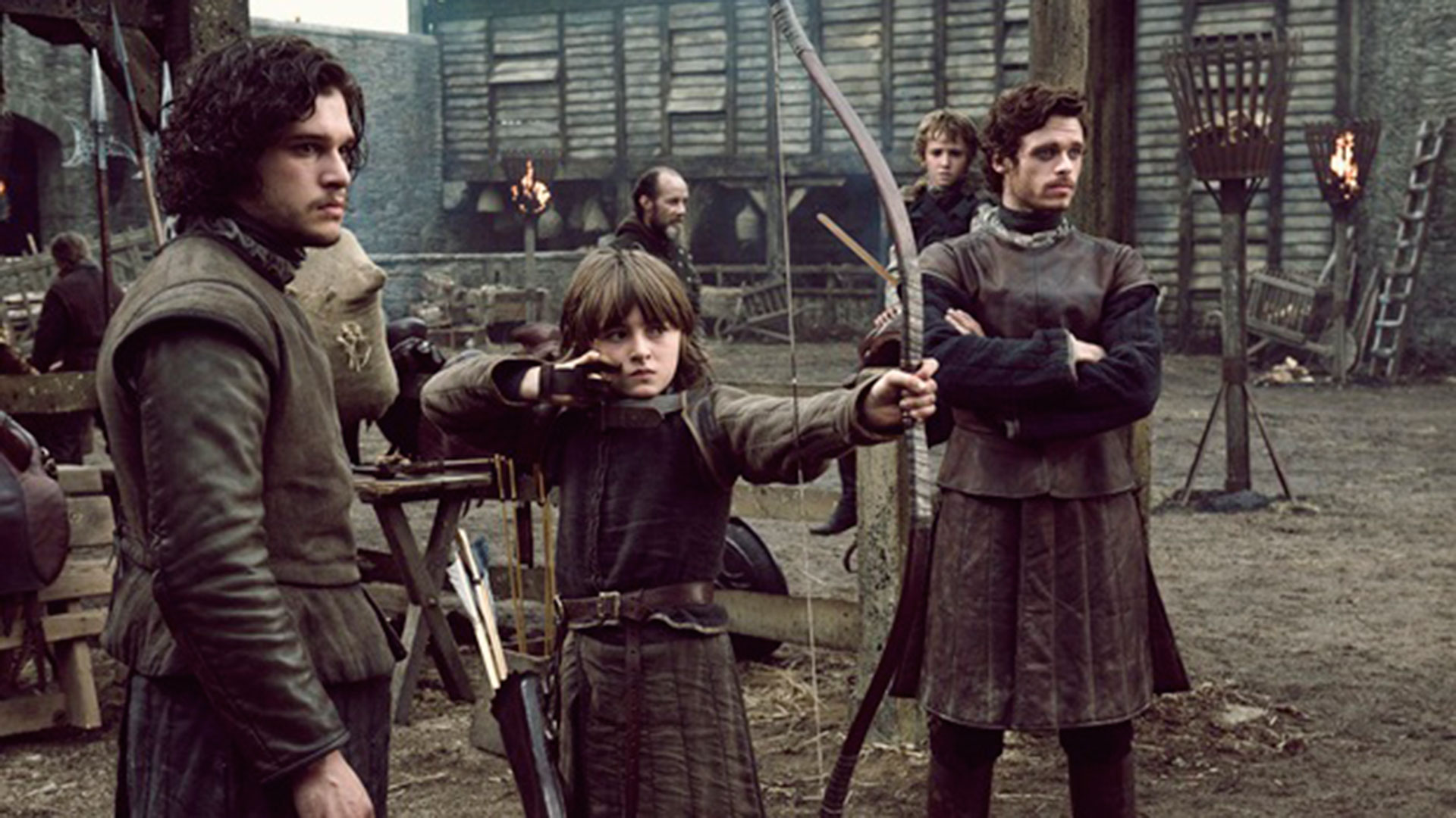 Bran Stark en la primera temporada de Game of Thrones
