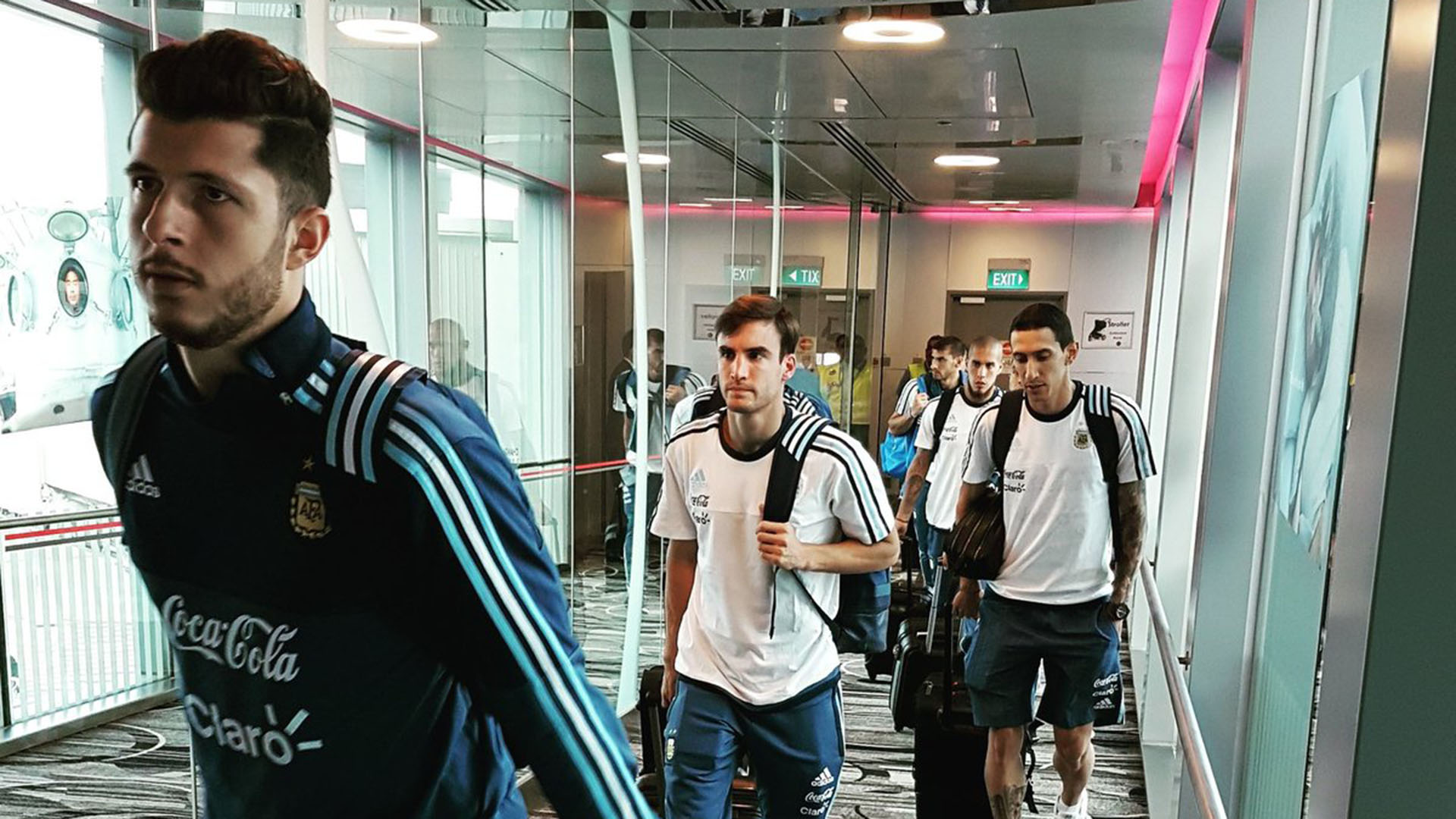 Sampaoli causó sorpresa con el esquema que probó en el entrenamiento