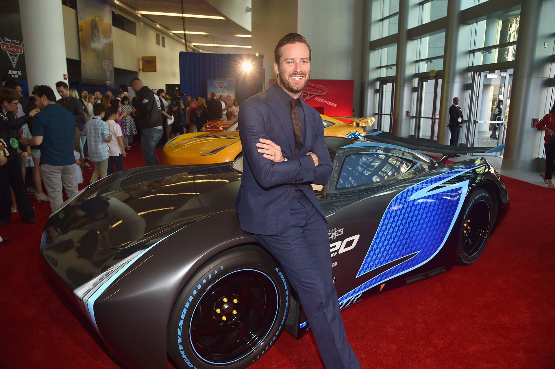 Armie Hammer le dio su voz a Jackson Storm