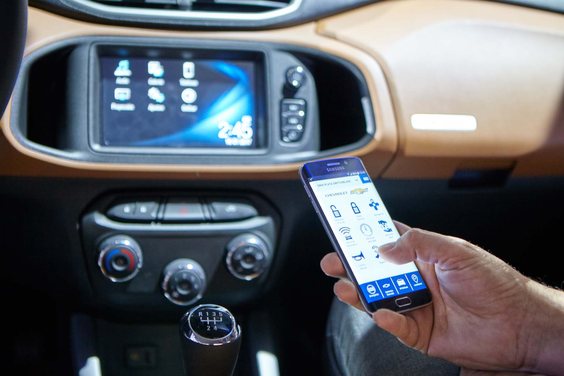 La nueva generación del Chevrolet Onix Activ es compatible con Apple CarPlay® y Android Auto® (GM)