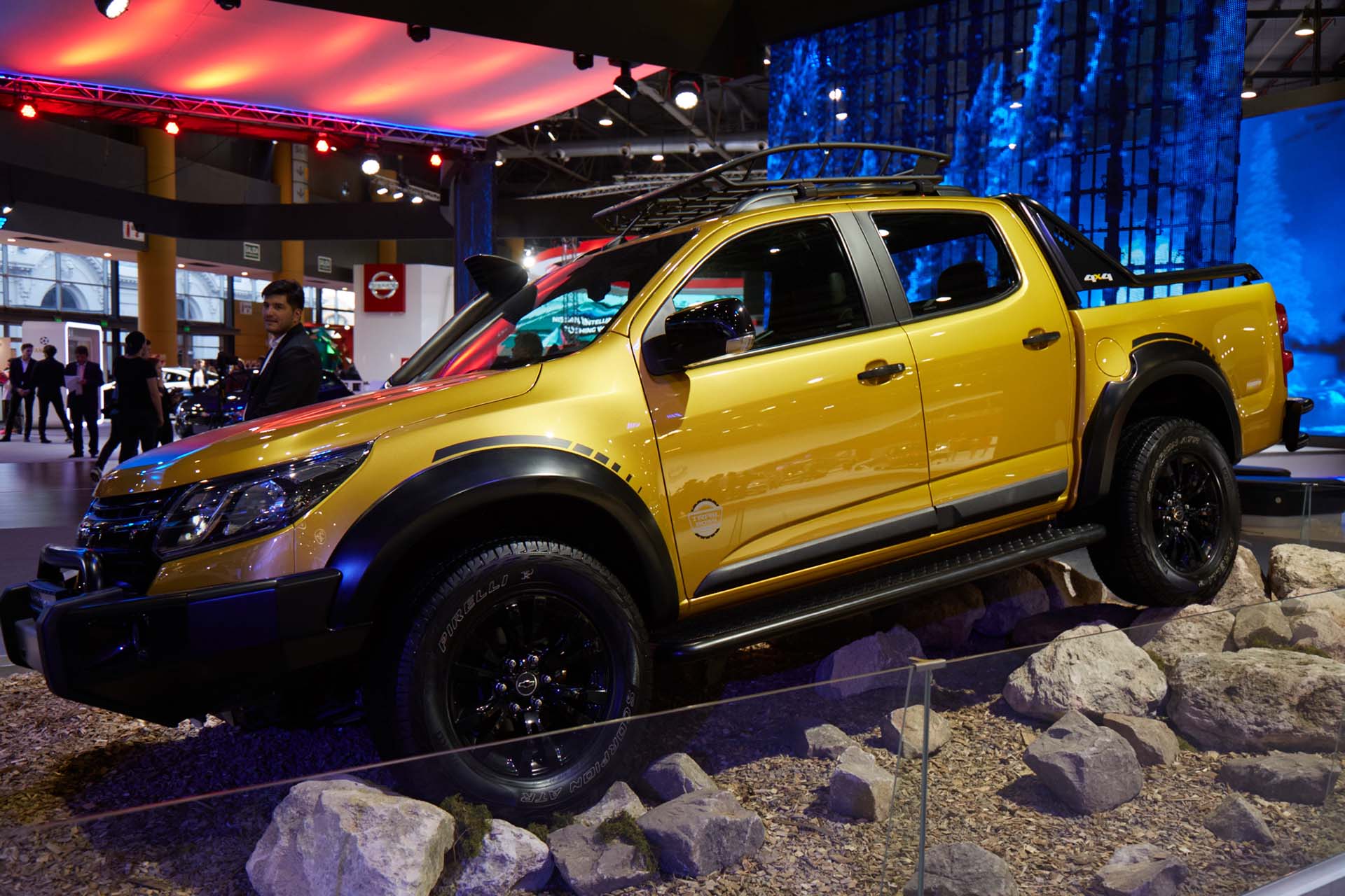 La Chevrolet S10 trailboss concept (GM)