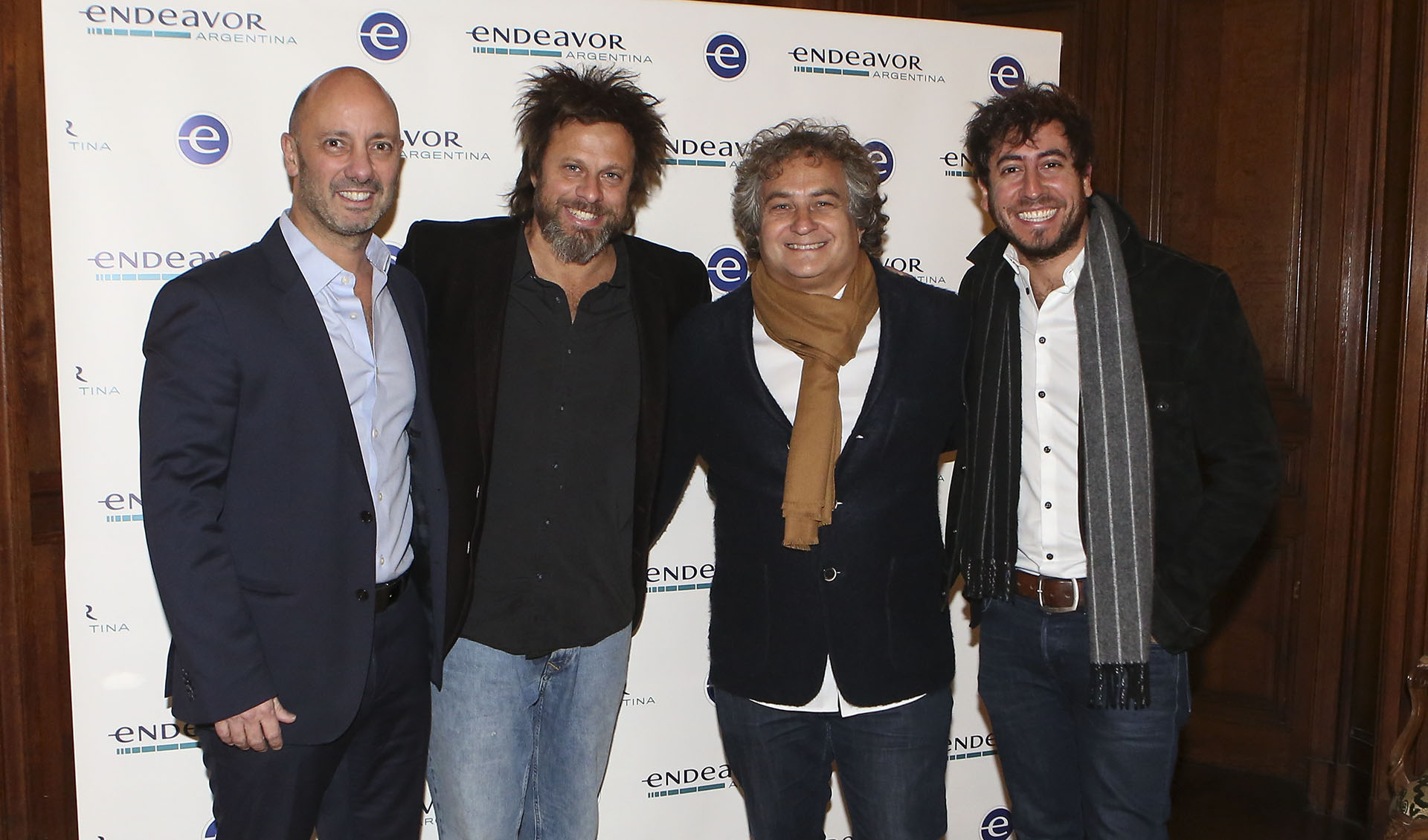 Fernando Storchi, Luciano Nicora, Guibert Englebienne y Gastón Parisier