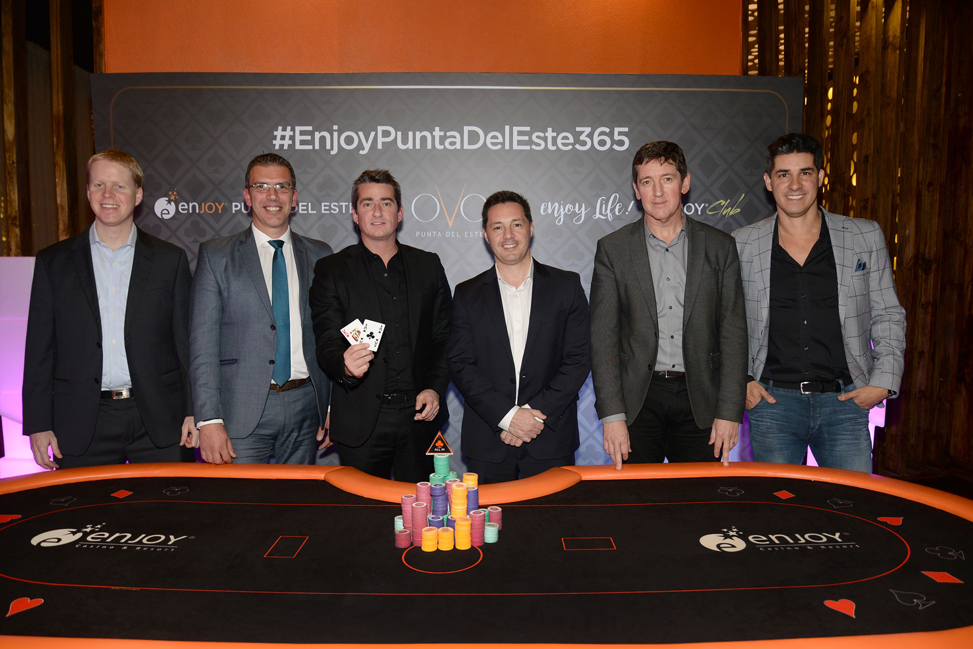 Pablo Legnani, Diego Berna, Sebastián Truffello, Fabián Giame, Álvaro Elola y Javier Azcurra