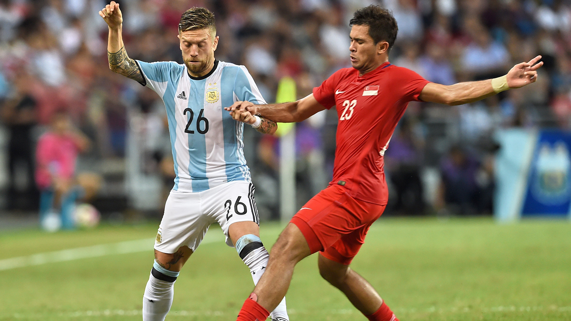 Argentina se exhibió en Singapur y selló una goleada en el cierre de la  gira por Asia - Infobae