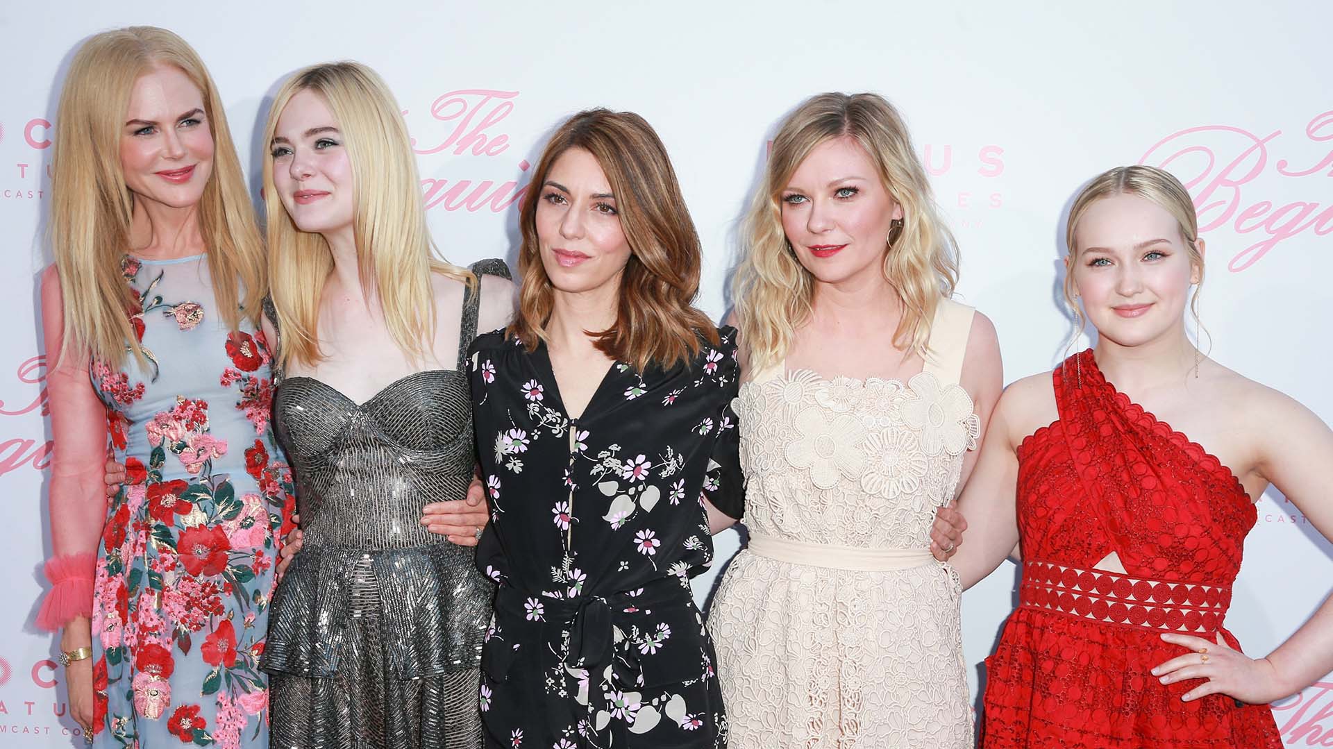 Nicole Kidman, Elle Fanning, Sofia Coppola, Kirsten Dunst y Emma Howard