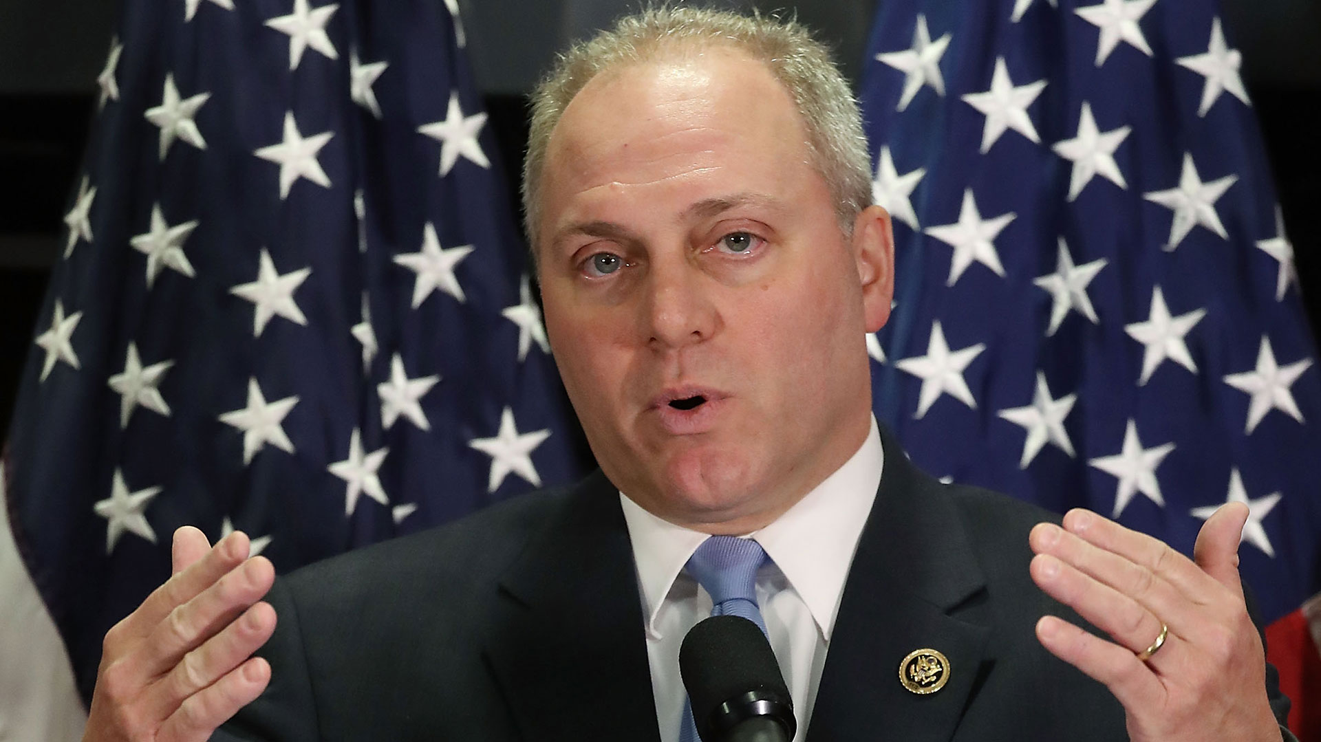 Steve Scalise, uno de los congresistas heridos (Getty)