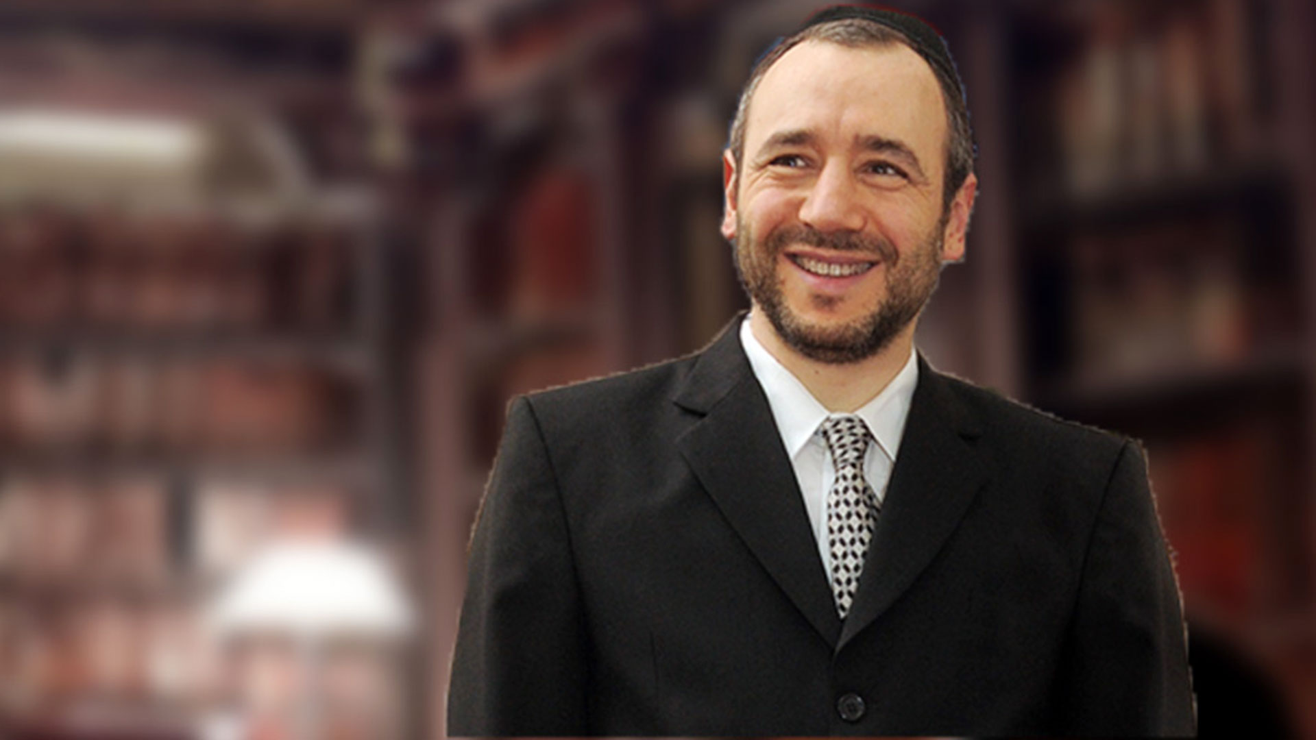 El rabino doctor Fishel Fernando Szlajen es padre de cuatro hijos y es director del Departamento de Cultura de AMIA