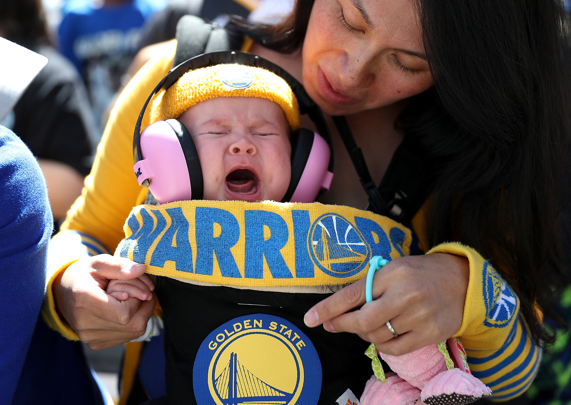 Este pequeño ya sabe lo que es ser campeón de la NBA