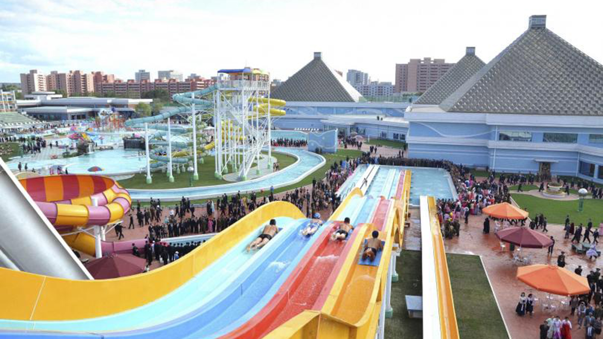 Parque acuático de Munsu en Pyongyang (Reuters)