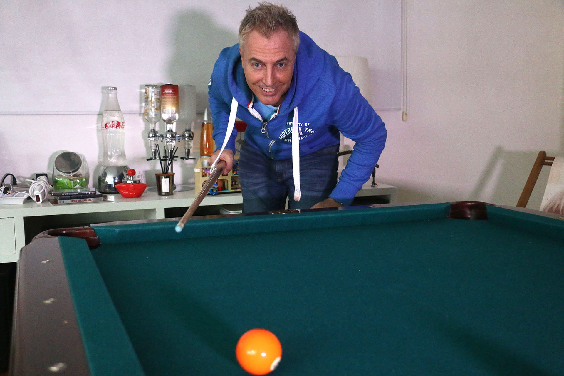 El pool le recuerda los fines de semana junto a su padre (Verónica Guerman)