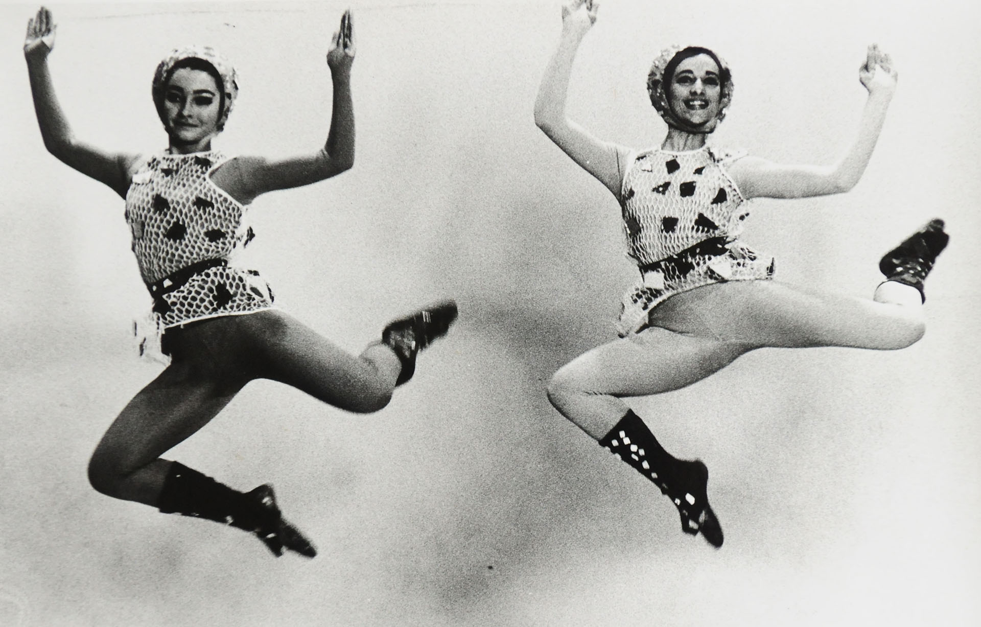 Marilú Marini y Ana Kamien en “Danse Bouquet” (1965, Archivo ITDT)