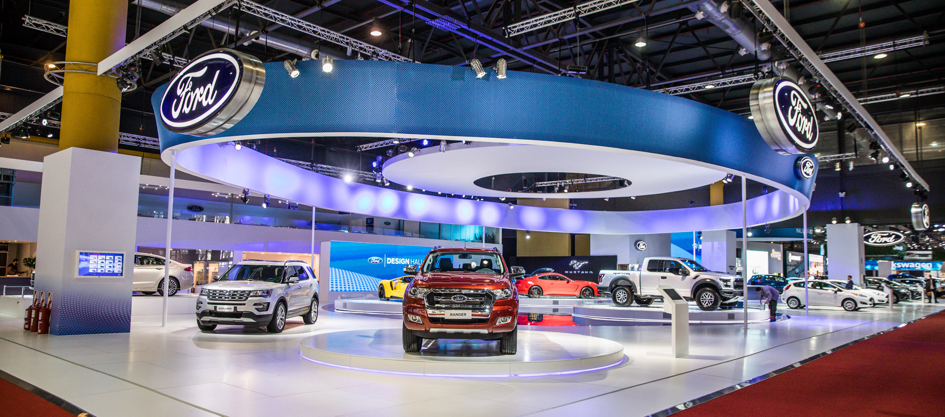 El exclusivo Ford Design Hall en La Rural