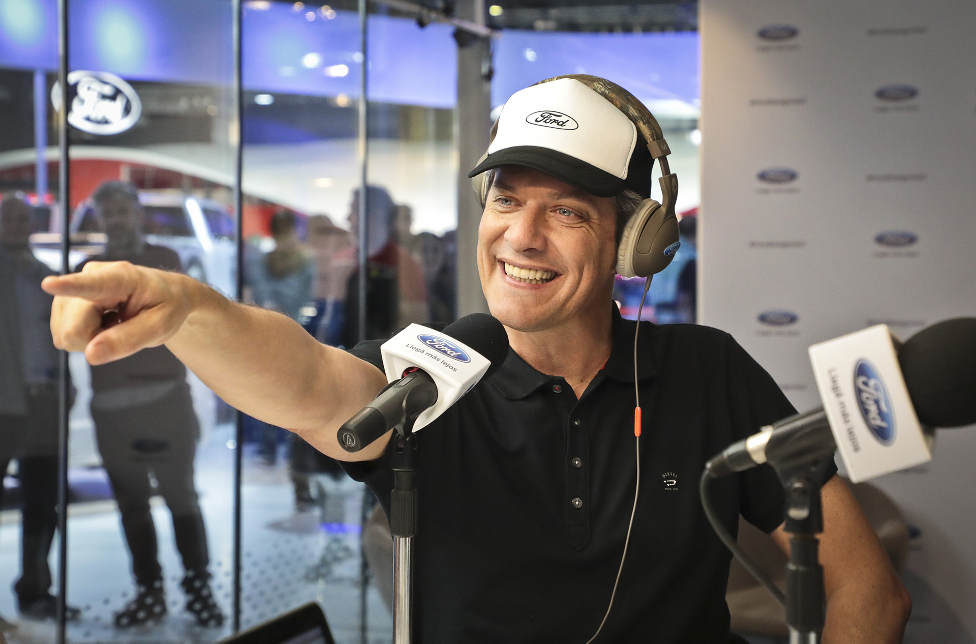 Mario Pergolini en Ford Live Studio