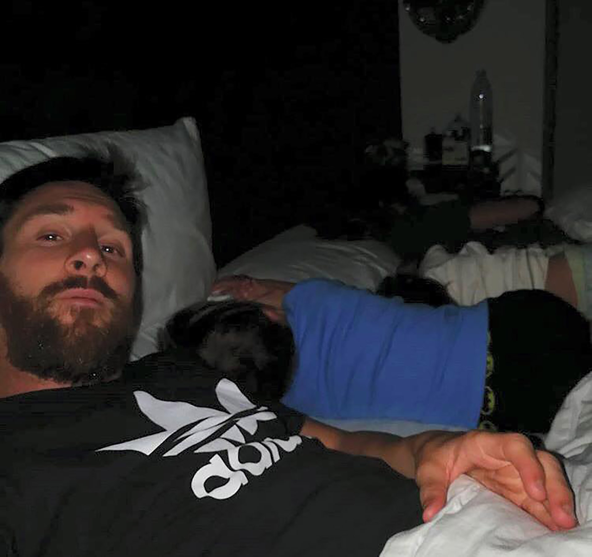 El crack desvelado, suele compartir tiernas fotos con sus pequeños durmiendo en su cuenta de Instagram (Leo Messi)