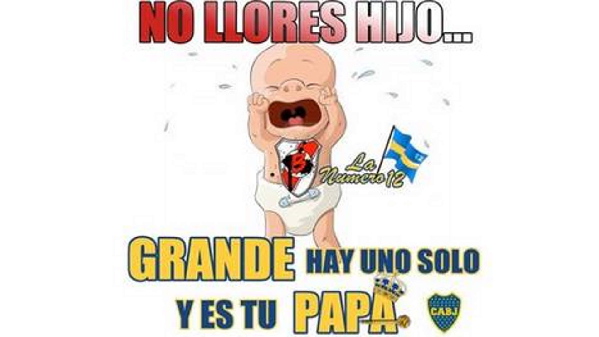 En El Da Del Padre Los Hinchas De Boca Se Acordaron De River Con