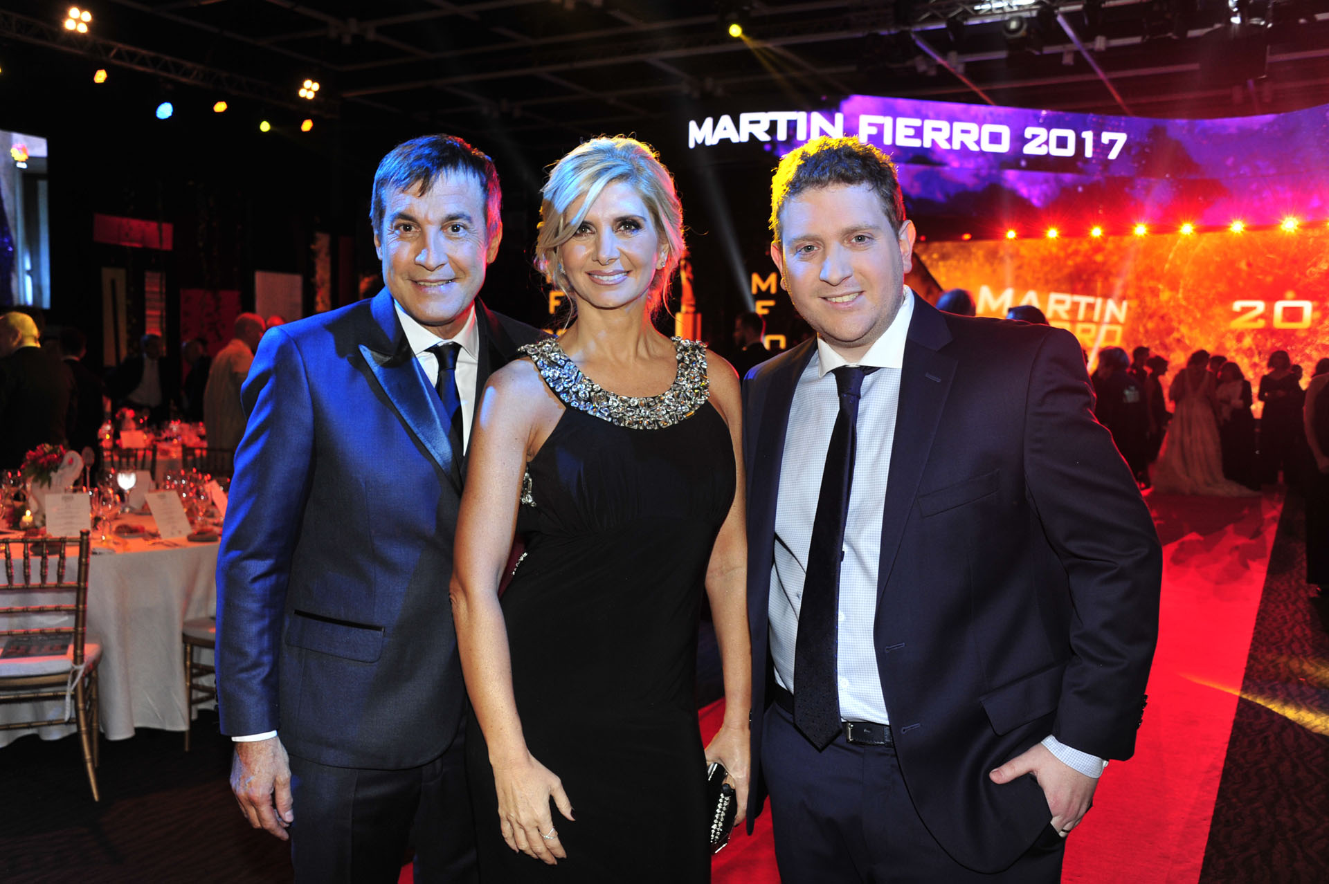 Paulo Vilouta, Débora Plager y Jonatan Viale, de Intratables